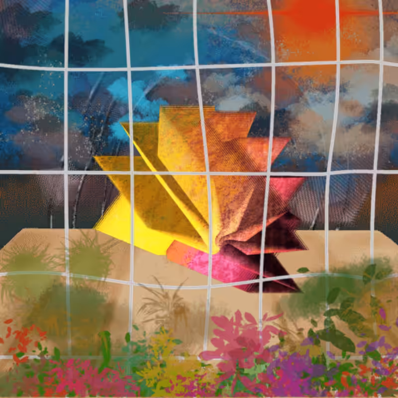 Geometric Garden #8