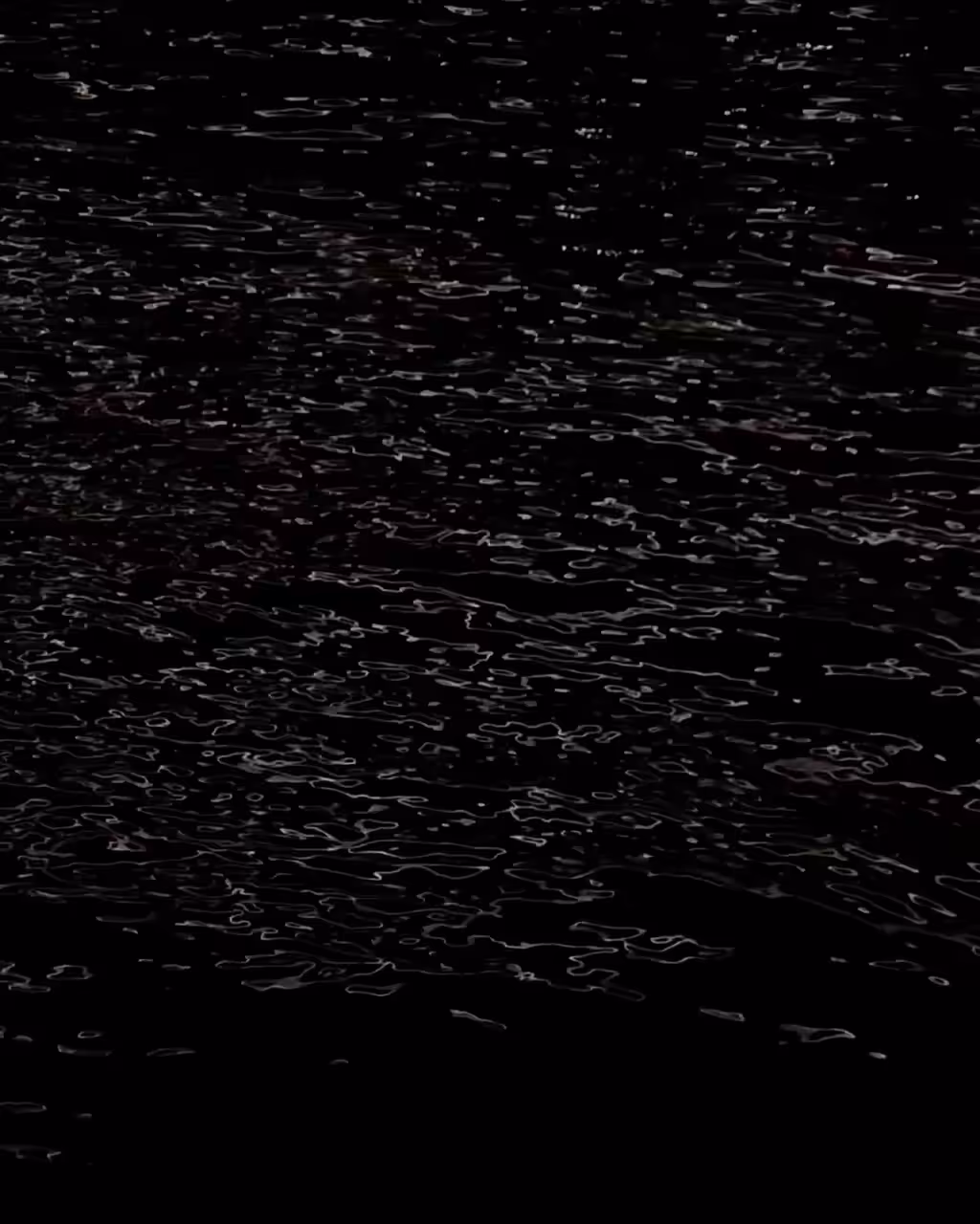 black waves