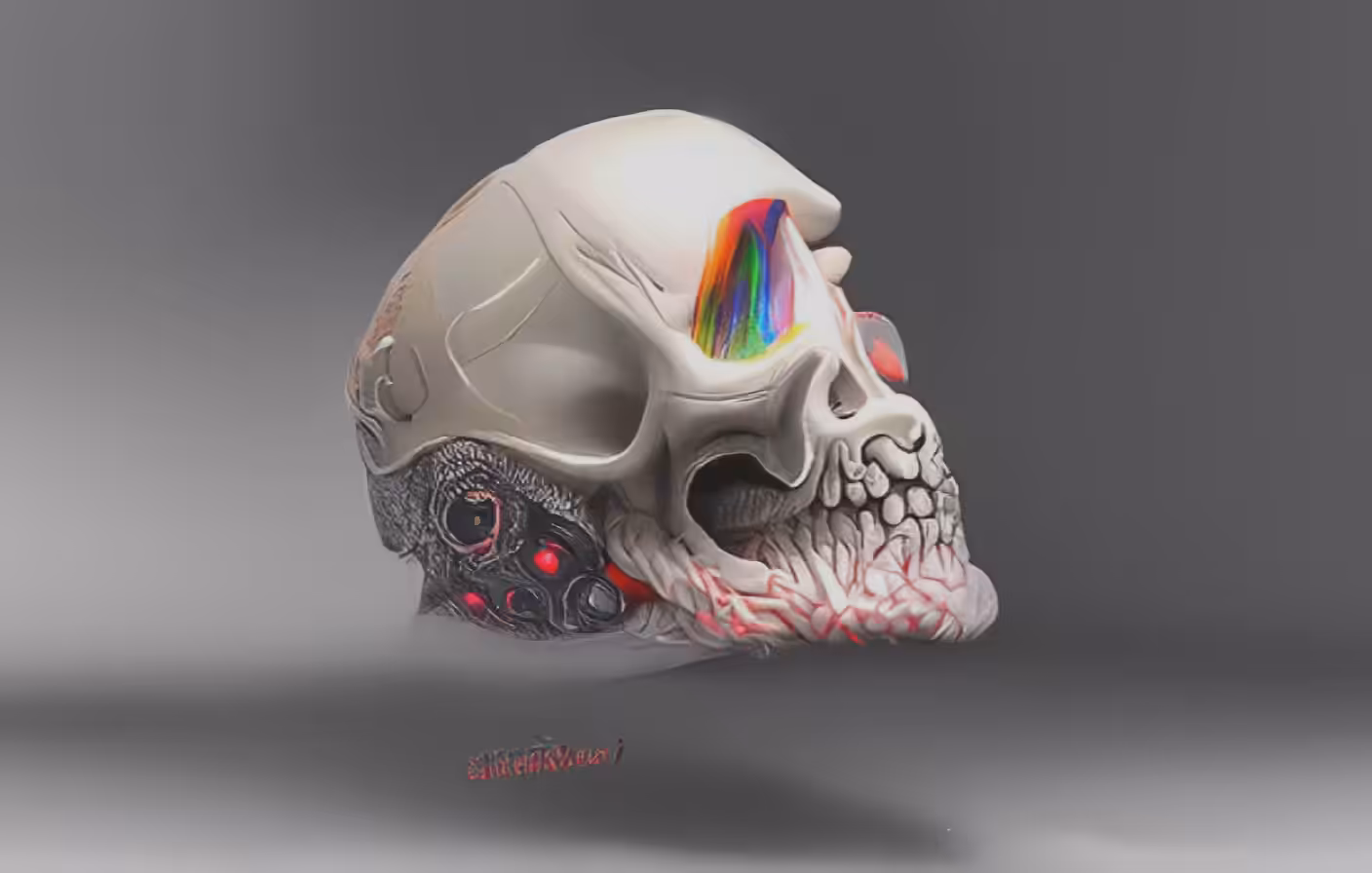 Melted Skull