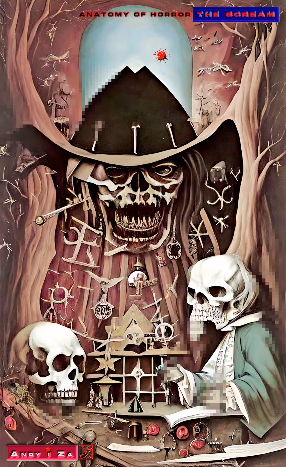 A secret portal connecting the realms of the living and the dead, beckoning with its forbidden secret of the afterlife.