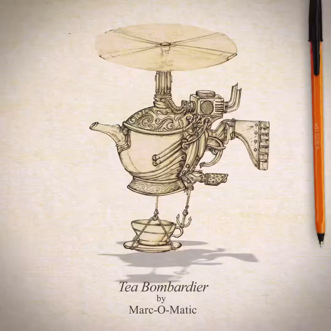 The Tea Bombardier