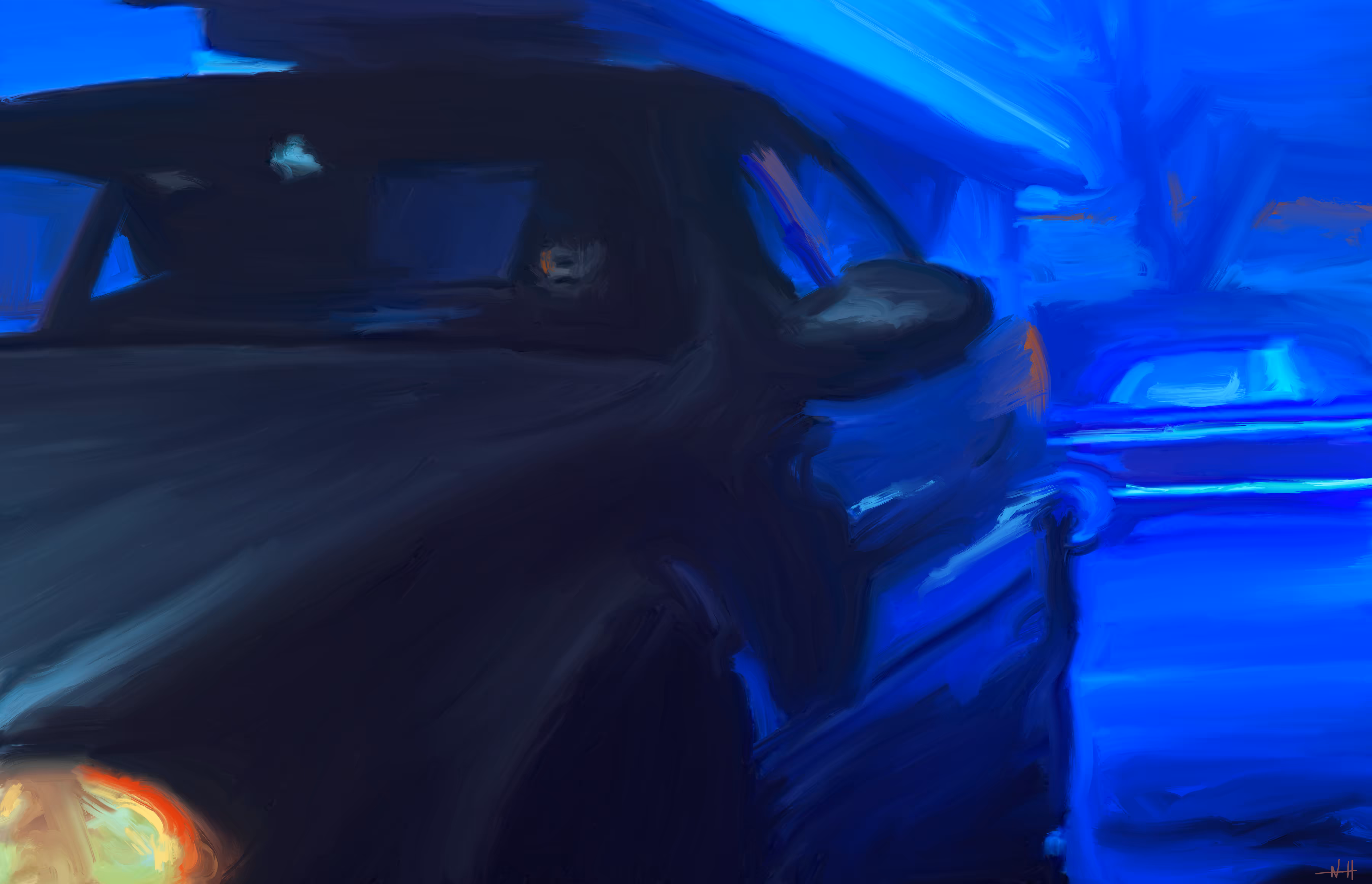THE BIG STRANGE - Rear-view Window
