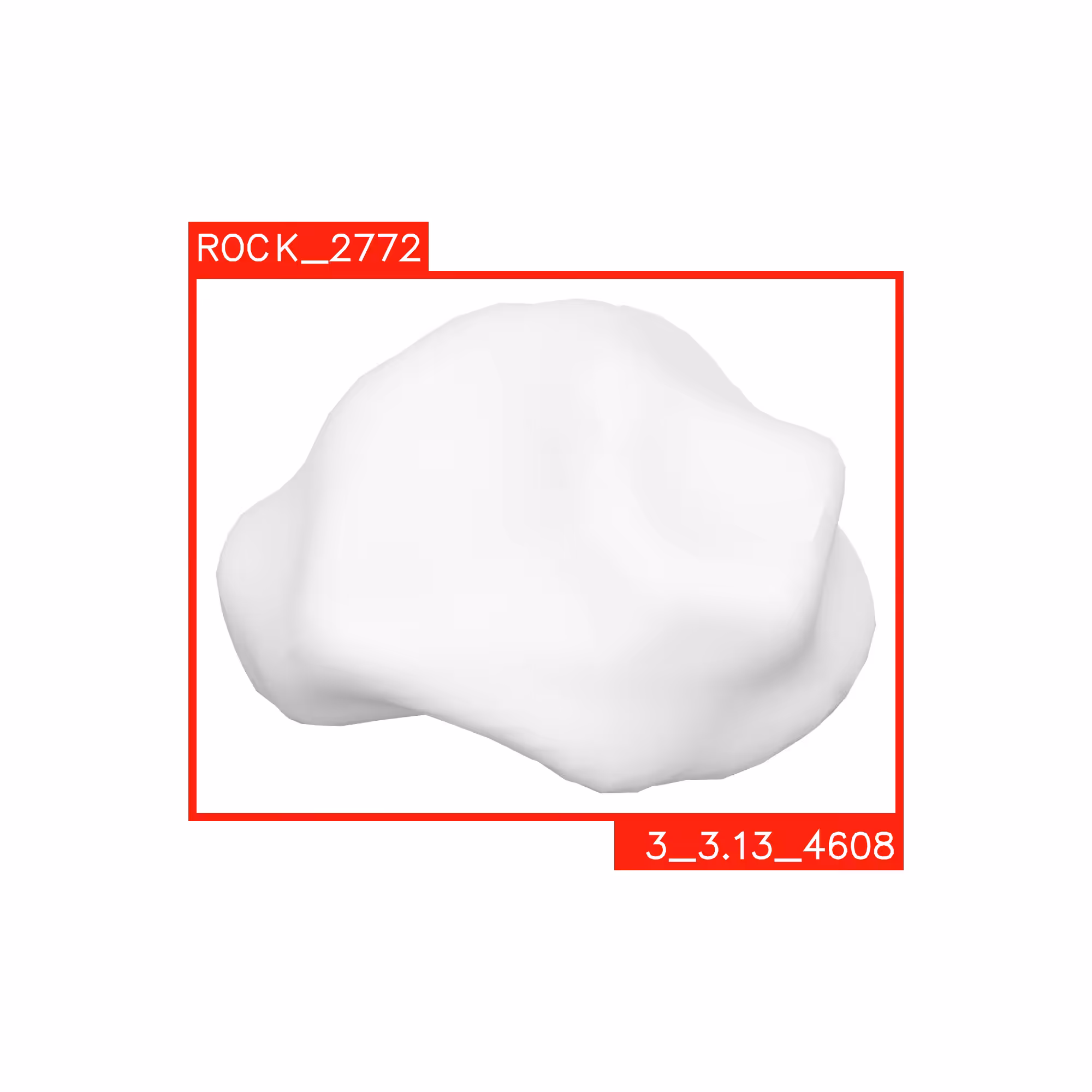 UNSHADED ROCKS: ROCK 2772