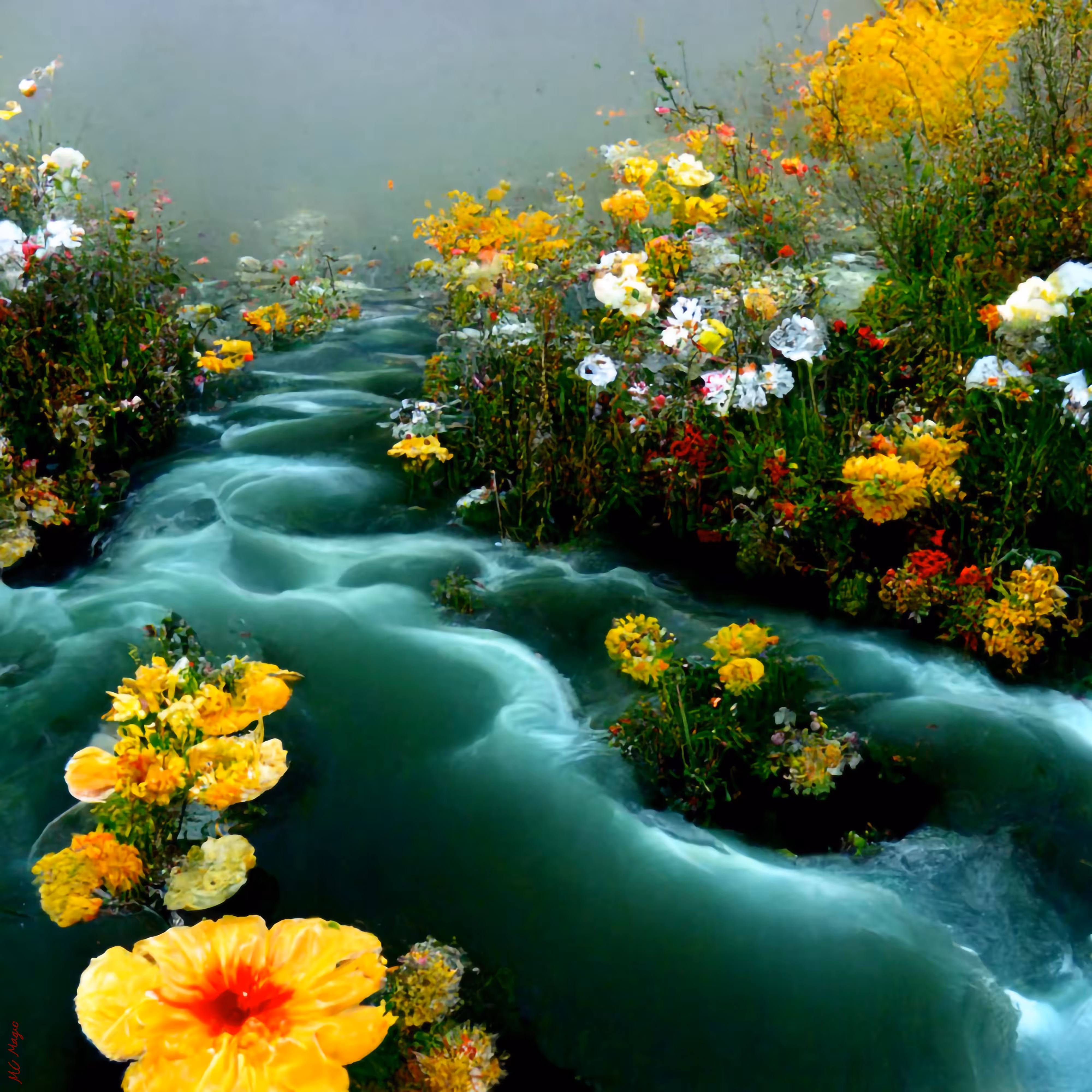 The Blooming Stream 