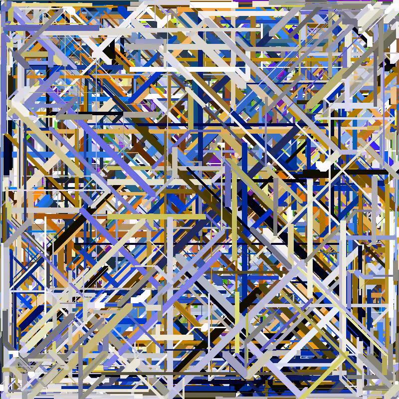 Bifurcations (straight and diagonal lines) #12
