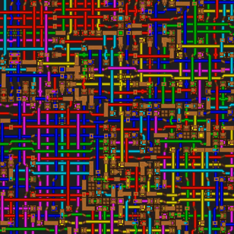 Liquid Chroma Labyrinth #9