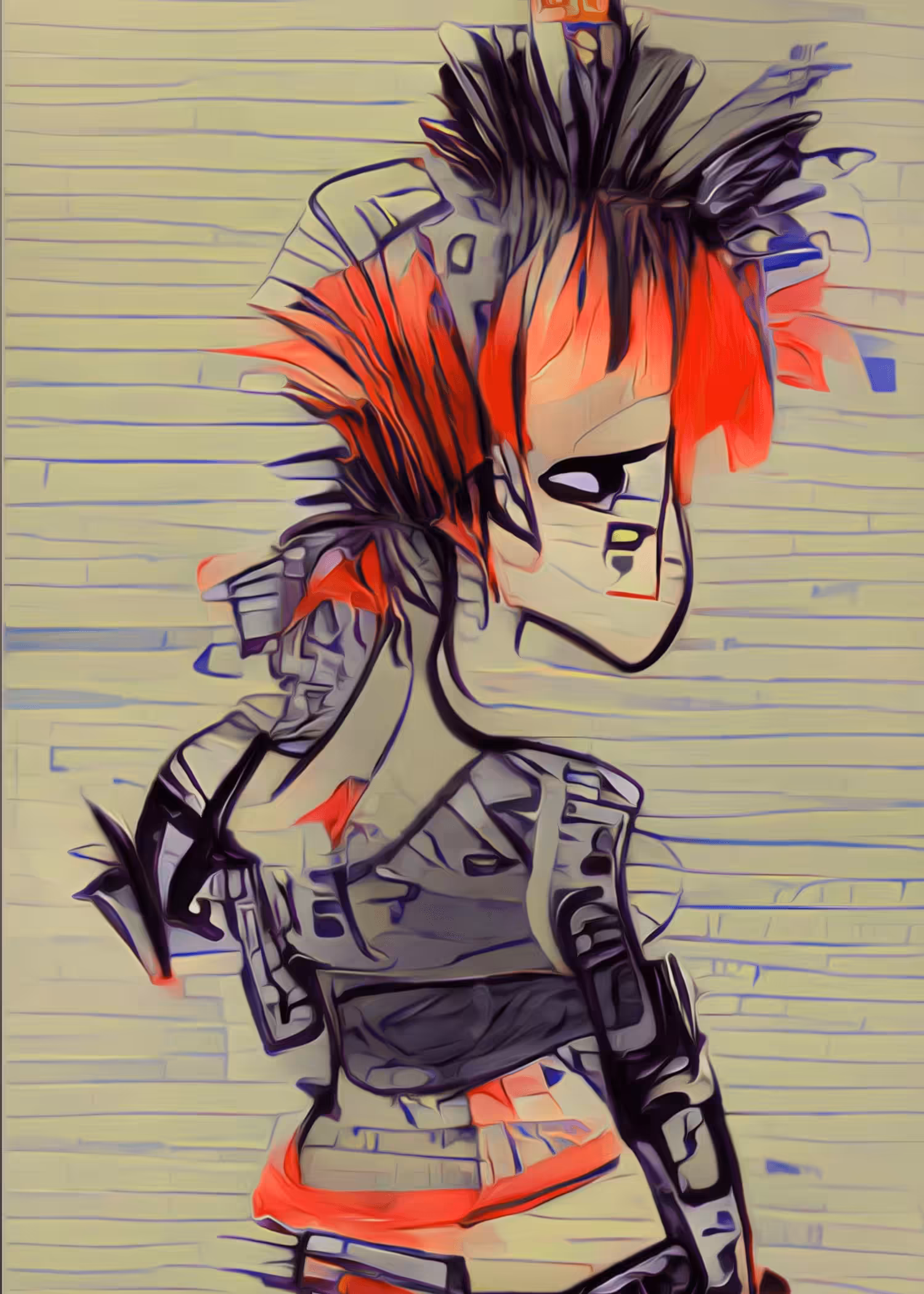 Scribbled Punk #13