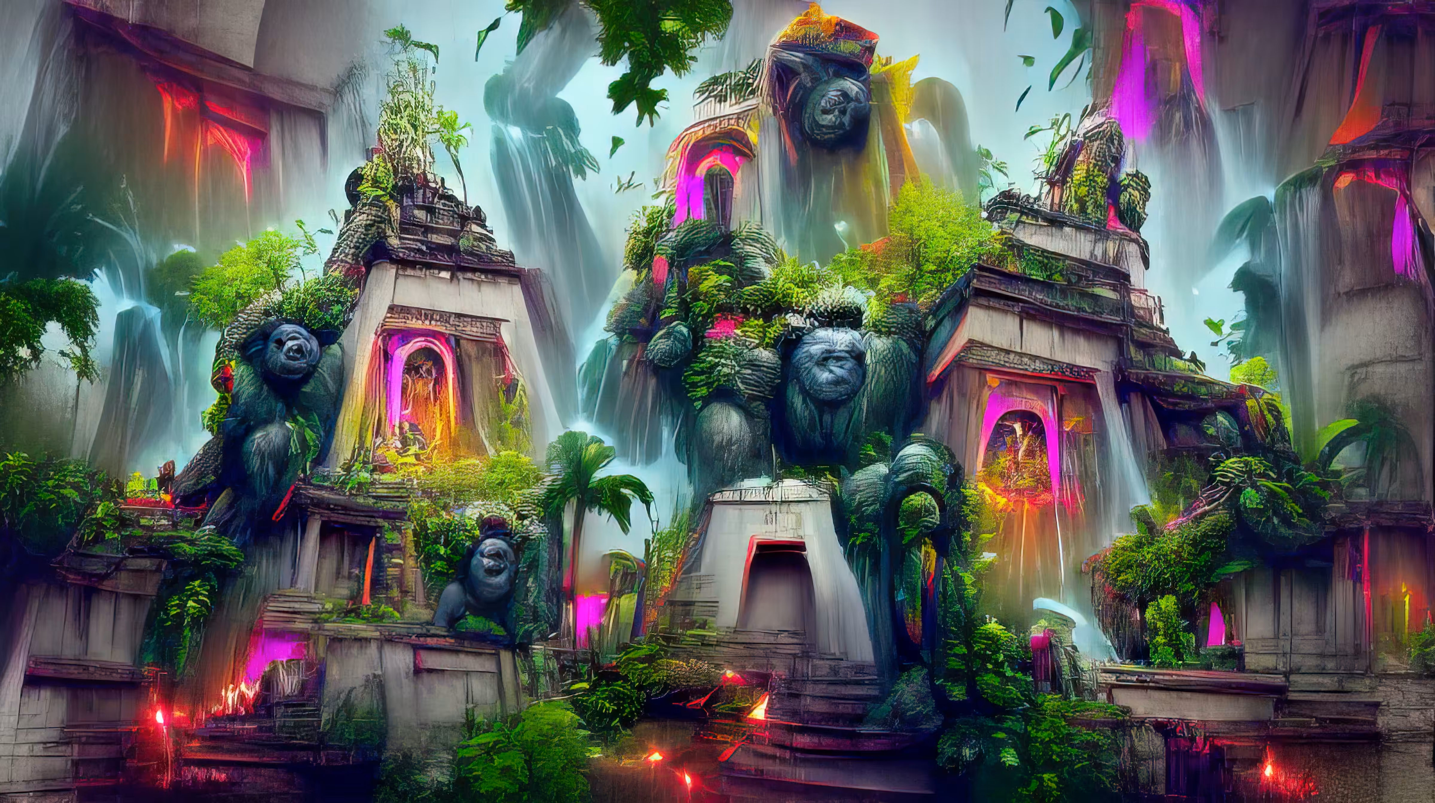Temple of the Awakened Monkey