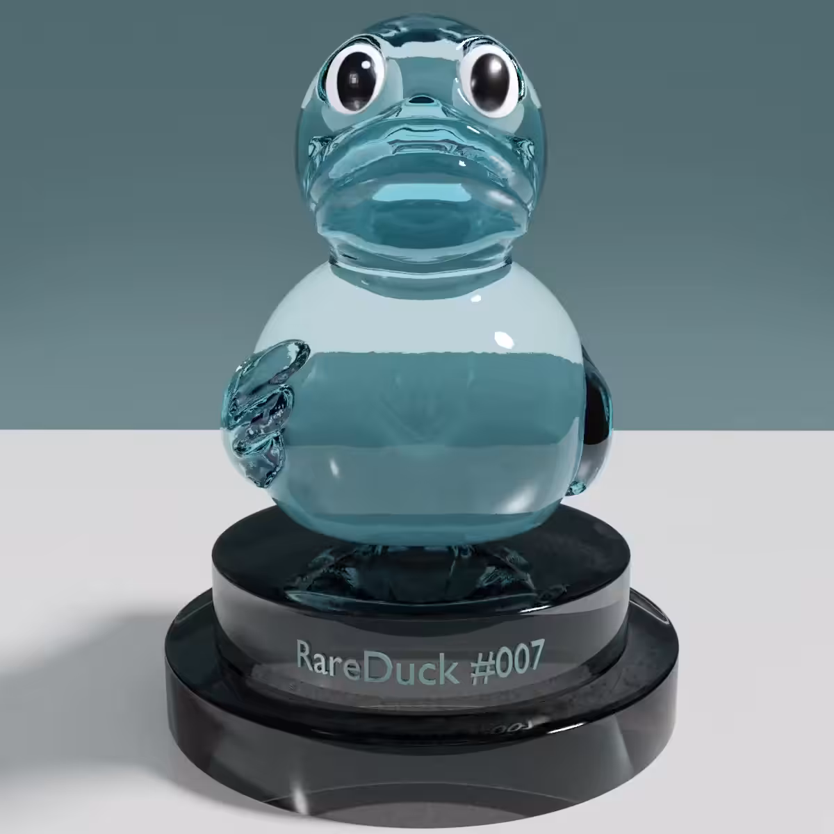 RareDuck #007 - Crystal Blue
