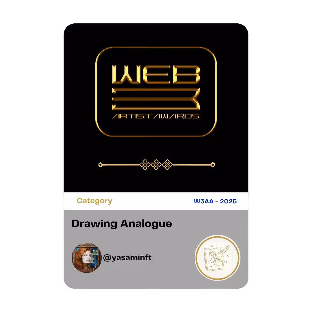 Voting Tokens Collection for 2025: Award 5 - Drawing Analogue - @yasaminft