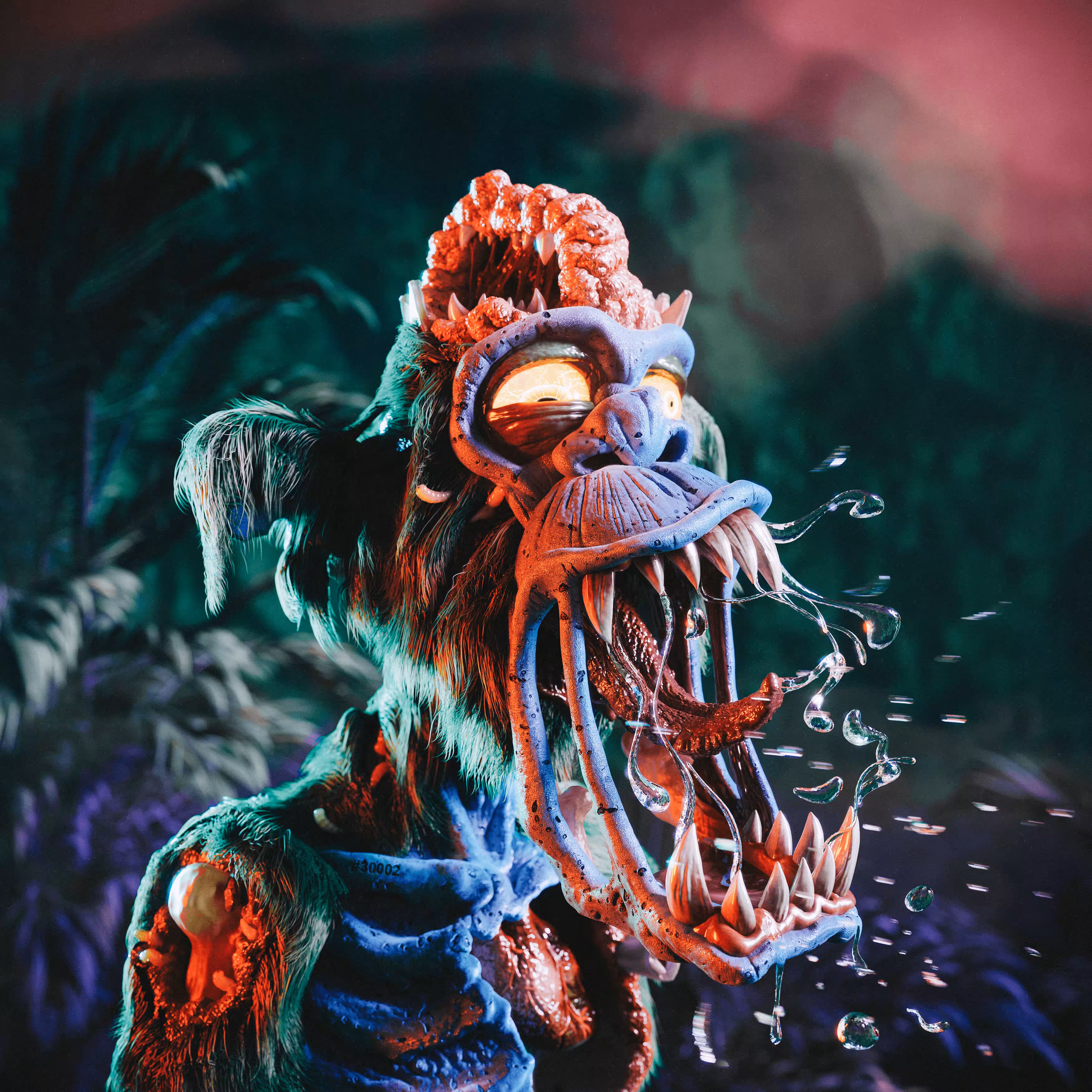 MegaZombieMutant MAYC#30002 Derivative. 
