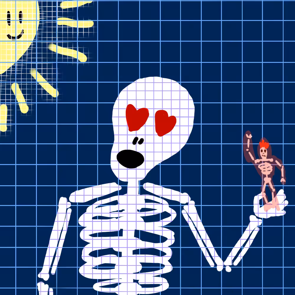 LOW EFFORT SKULLETTI #125