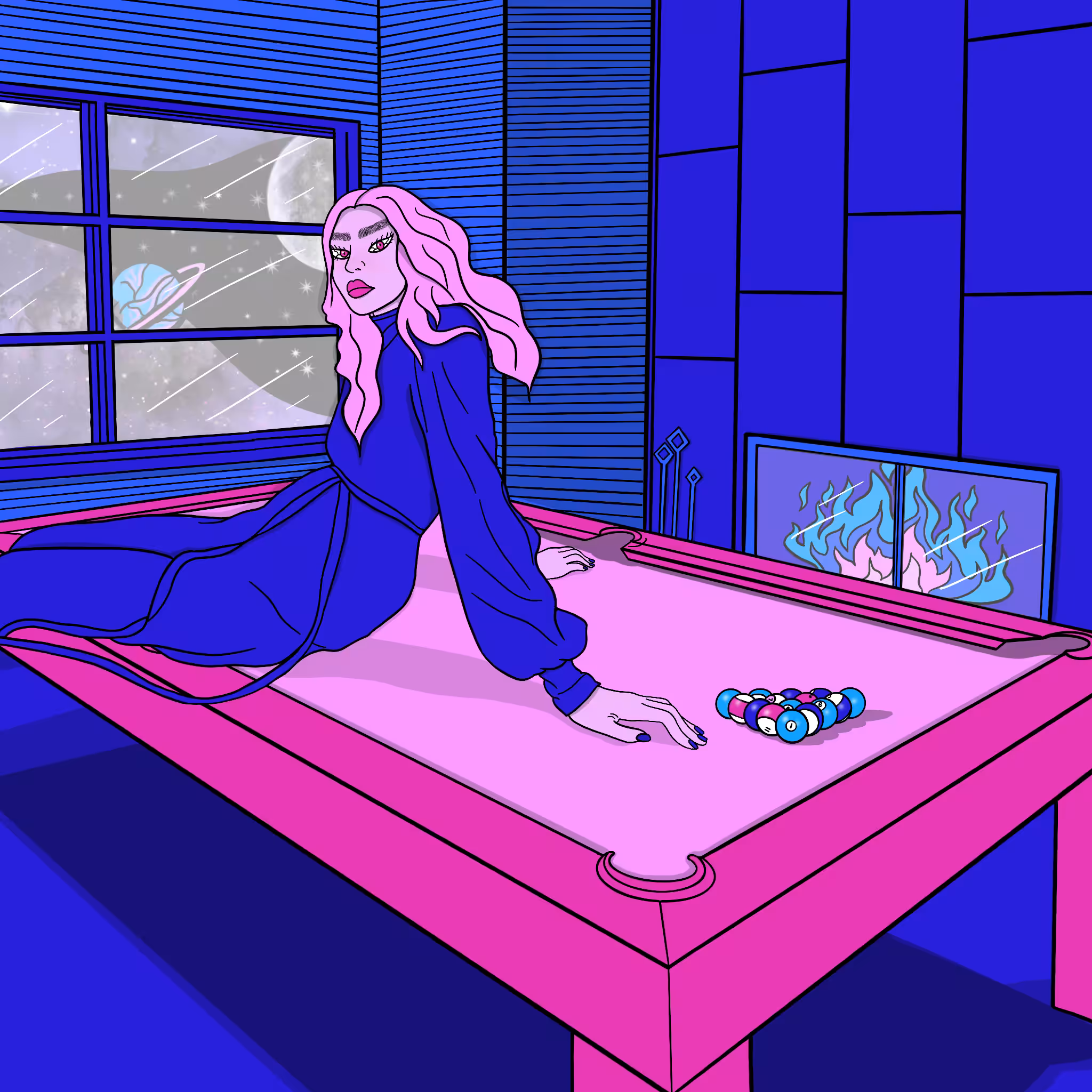 I don't play billiards