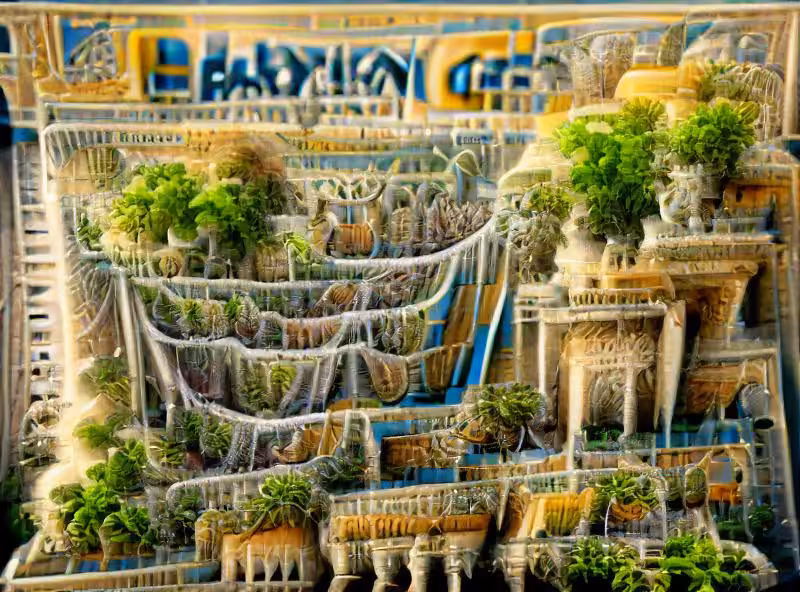Abraham's First Works: hanging gardens of babylon