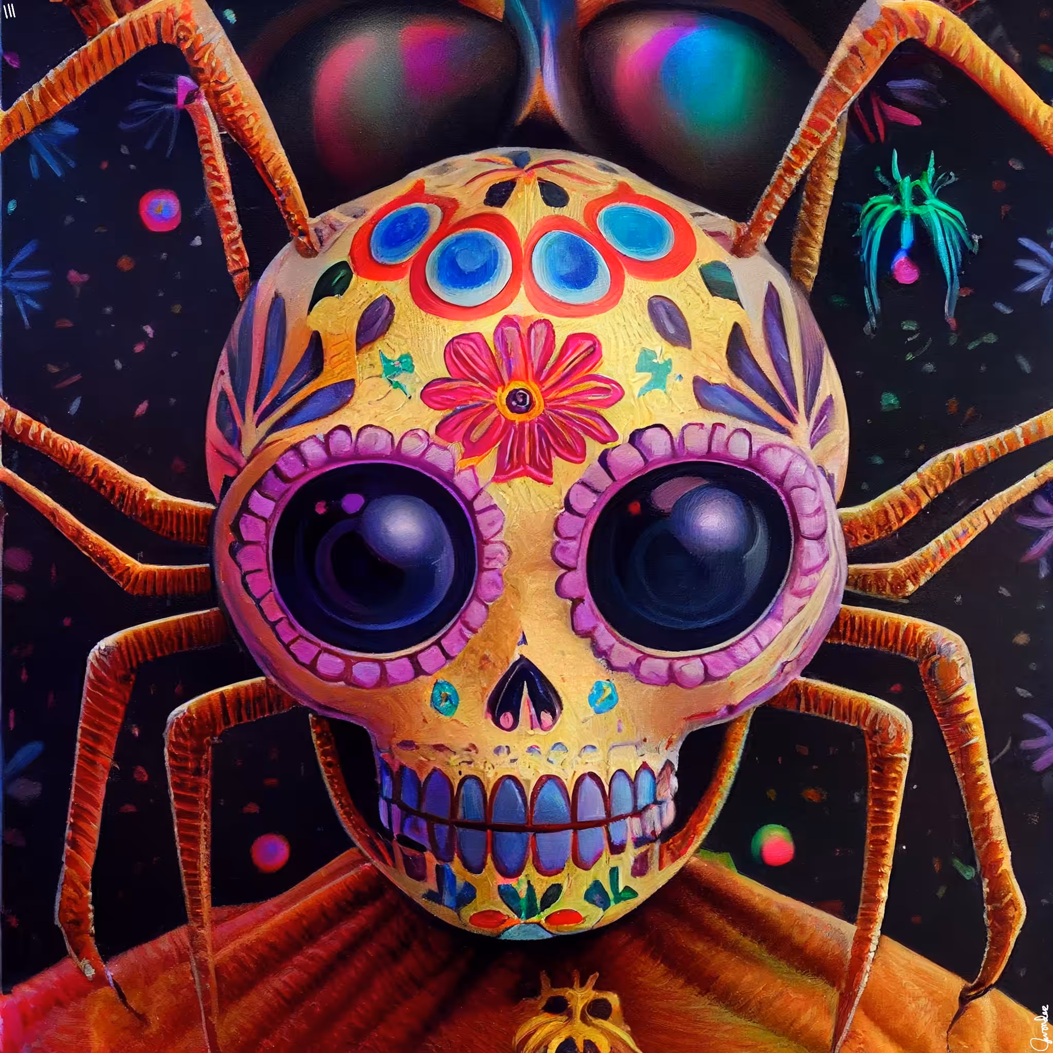 sugar skull #111