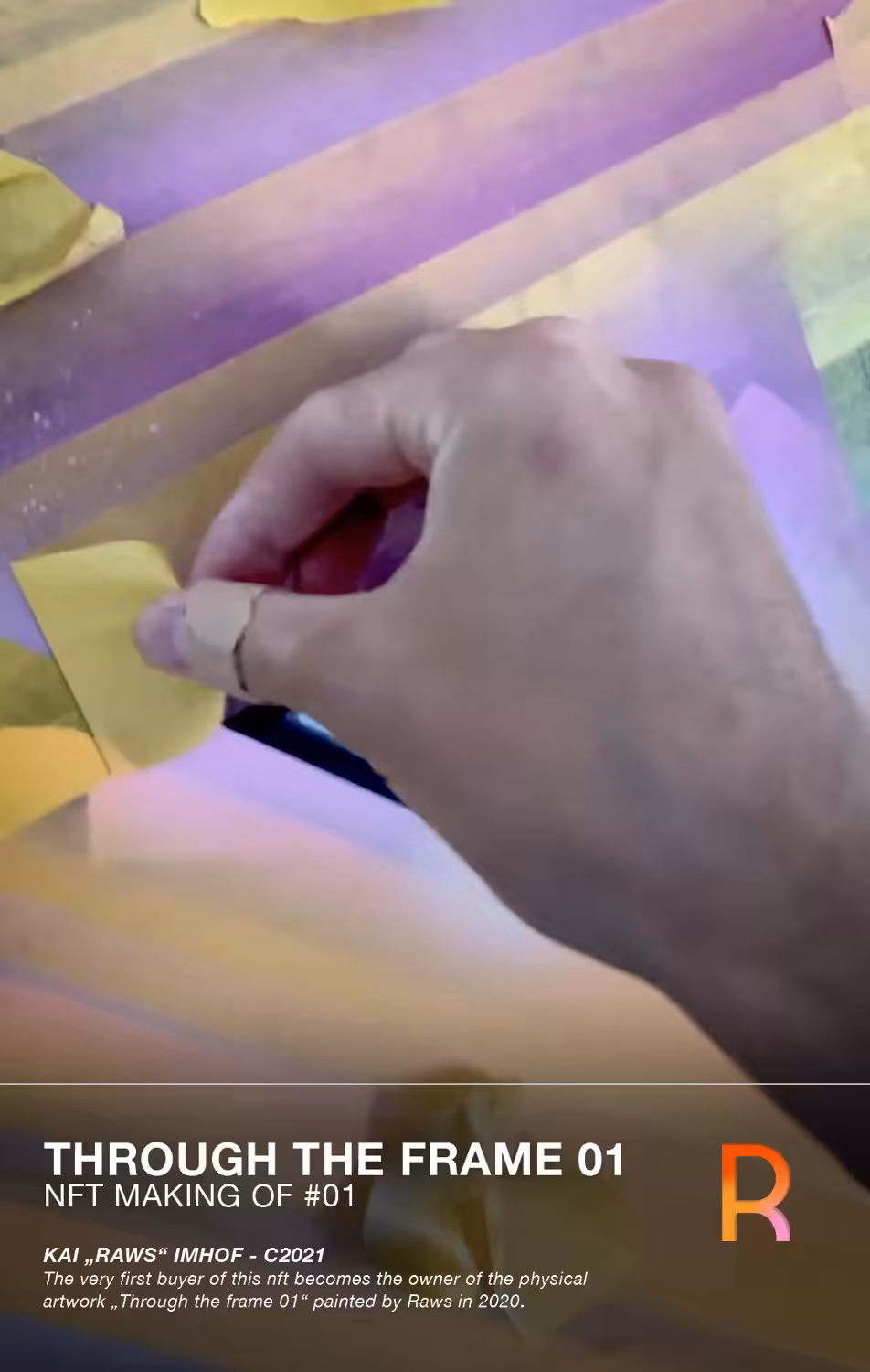 THROUGH THE FRAME | MAKING OF + PHYSICAL ARTWORK