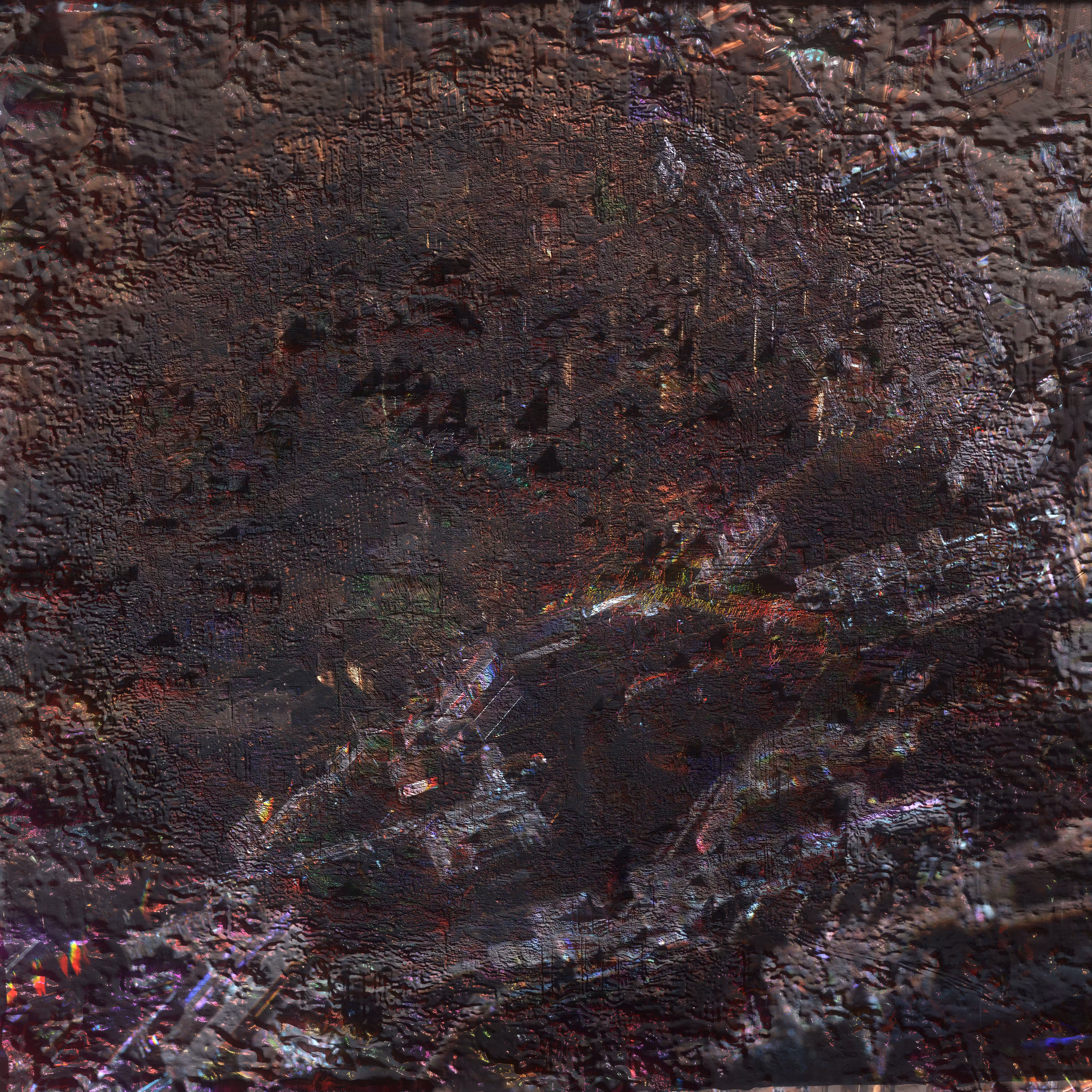 solid cells of side of mountain last century 