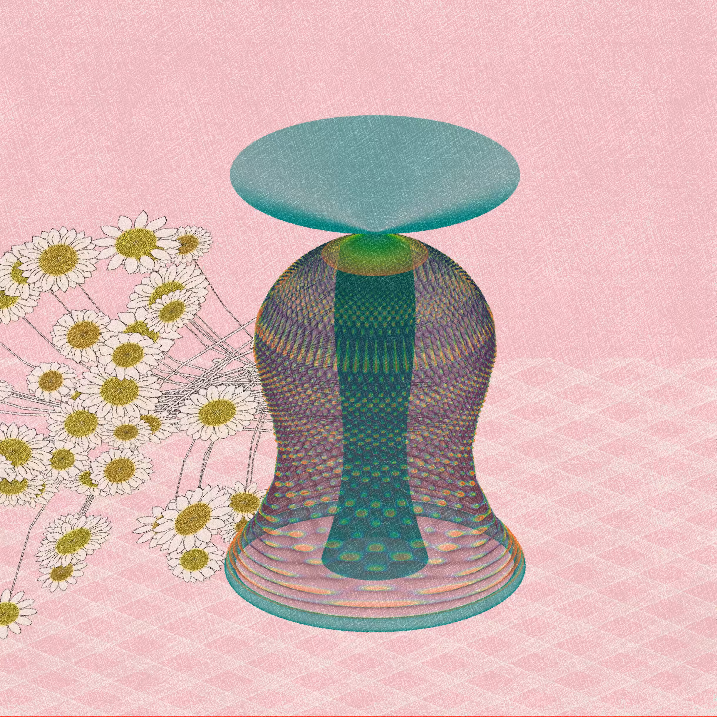 Vases and Daisies #36