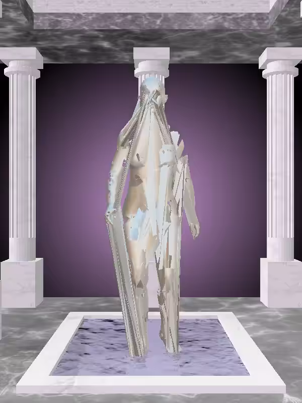 HeavenComputer: The Receding Silver Haze Woman #146