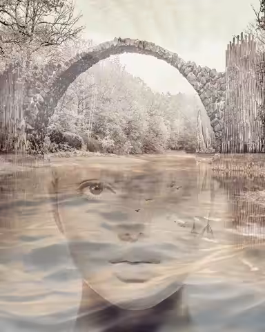 / THE MYSTERIOUS WOMAN OF THE ARCH / version videoart
