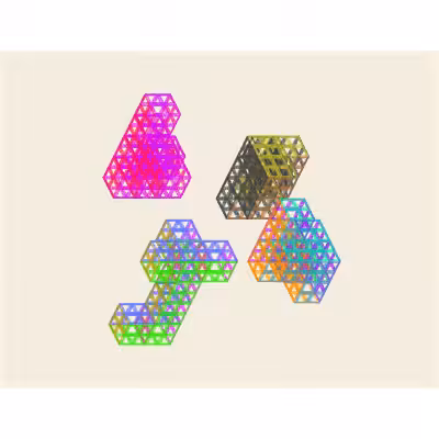 Brutalist Mesh Paintings #20