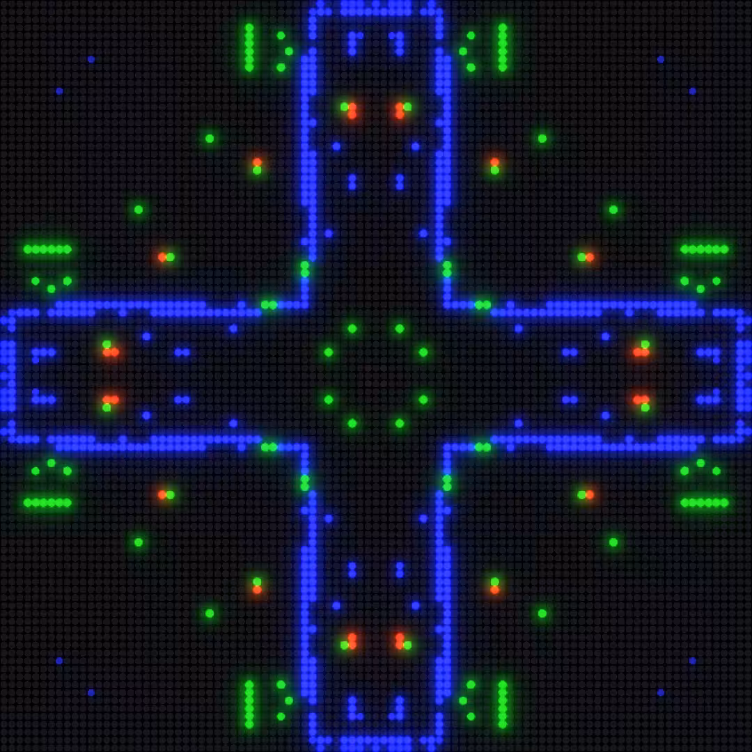 Dot Matrix Pusher