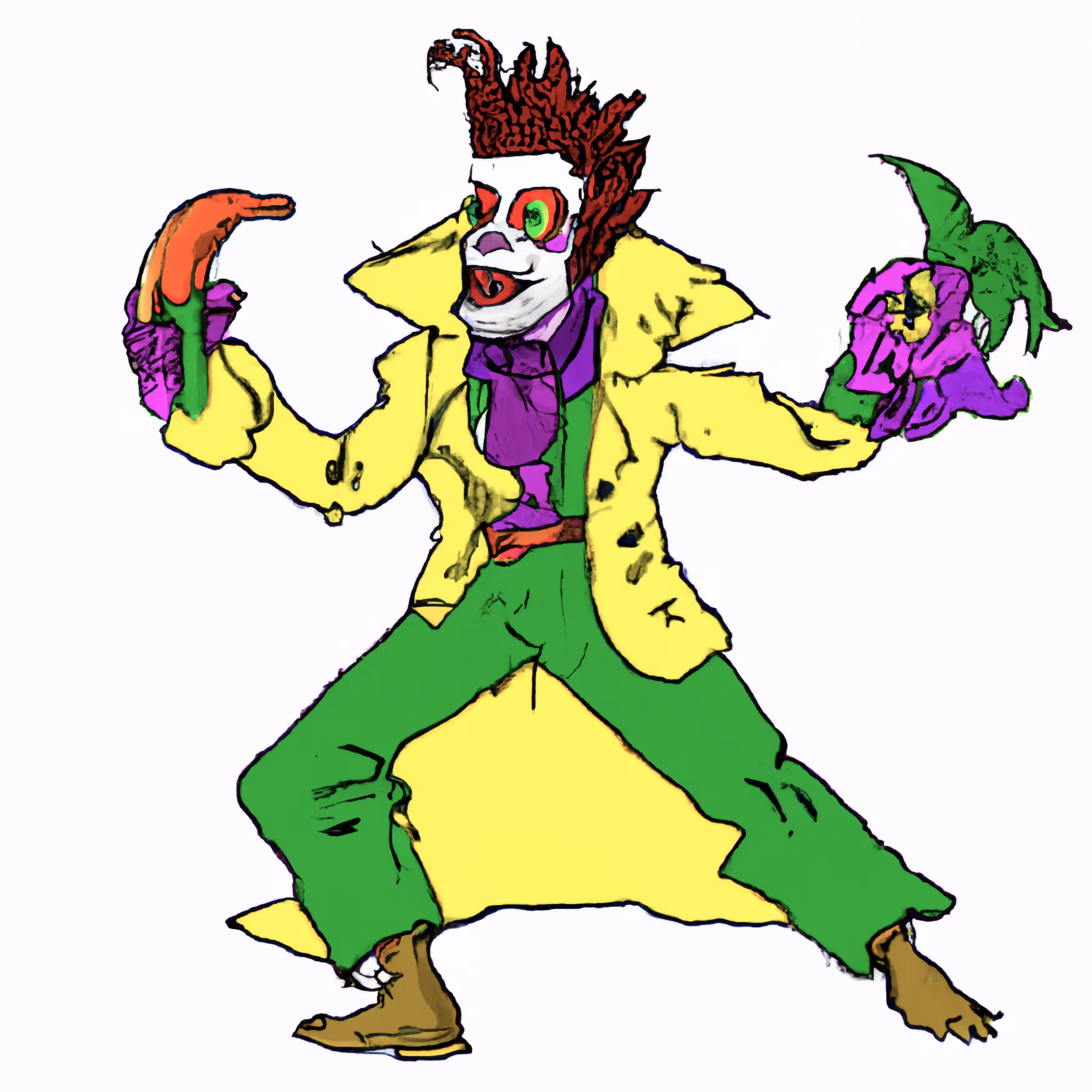 Cartoon Hero #11: Magician in the Yellow Trenchcoat