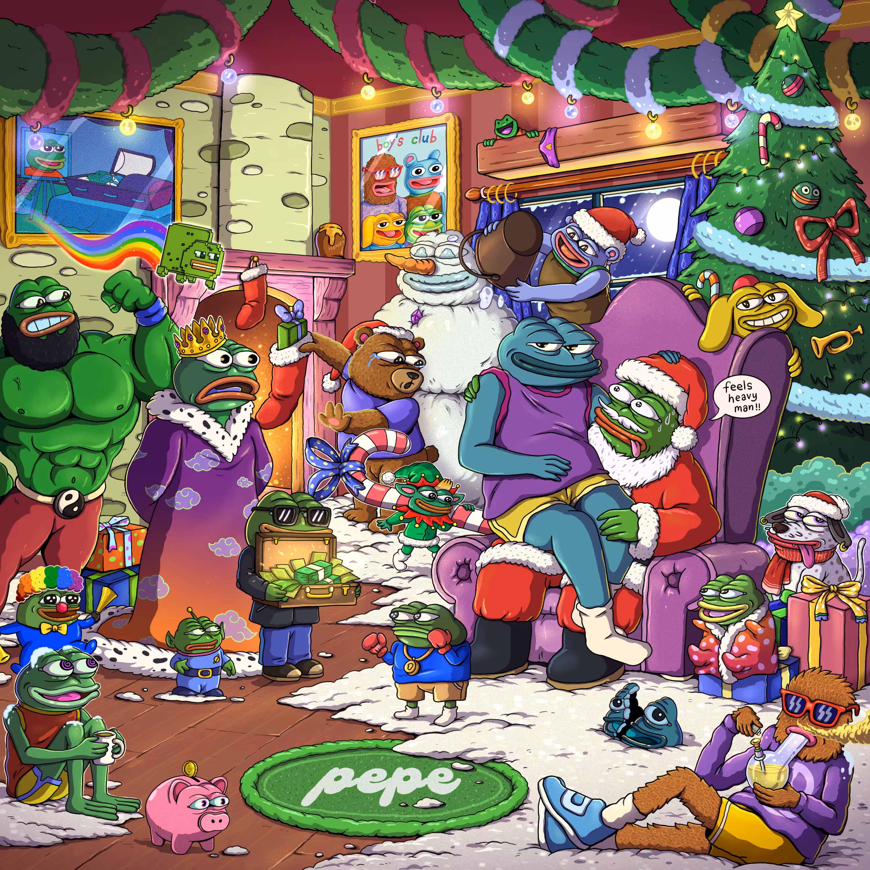 SAT ON GREEN SANTA'S LAP ! ๐ธ๐๐
๐ฝ