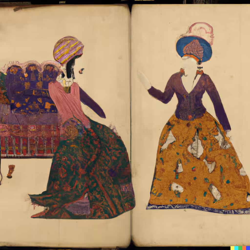 Klimt Arab Sketchbook