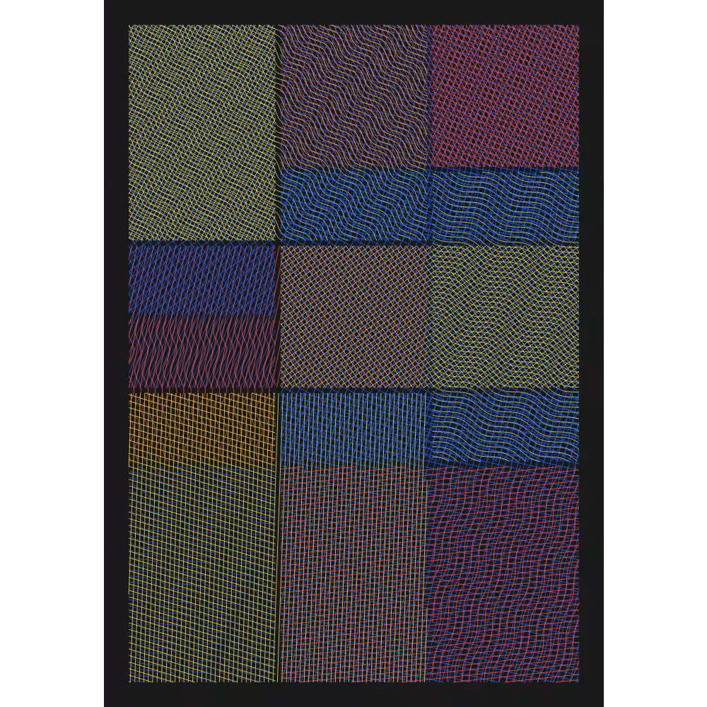 Pattern Grid Chaos  #47