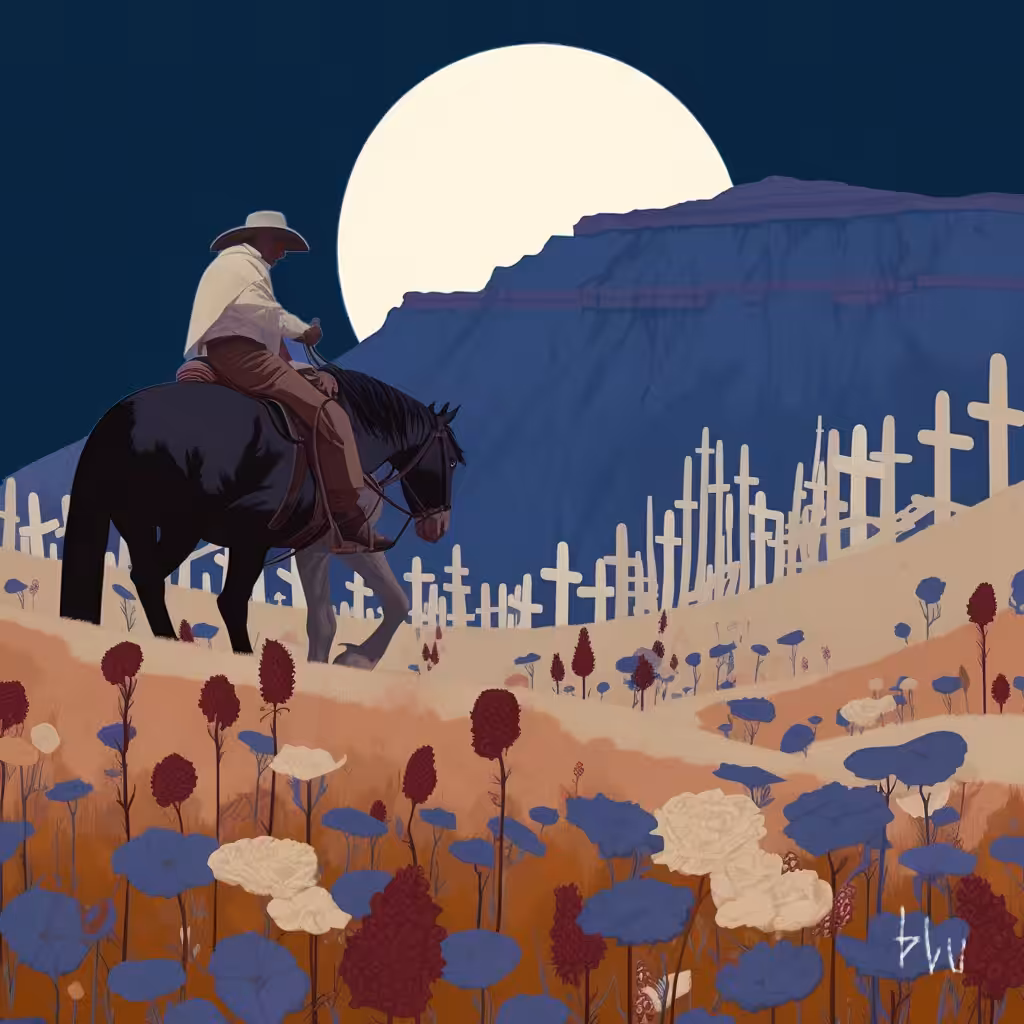 Hats, Flowers and Guns #21