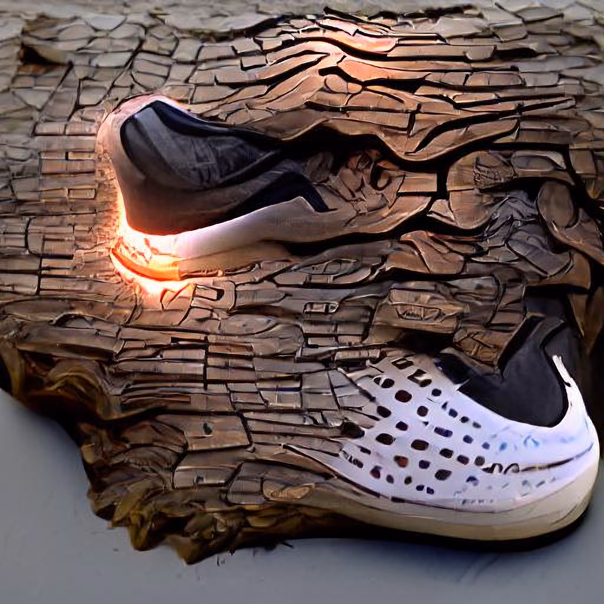 From the The Anthropocene Epoch: The Adidas Tree