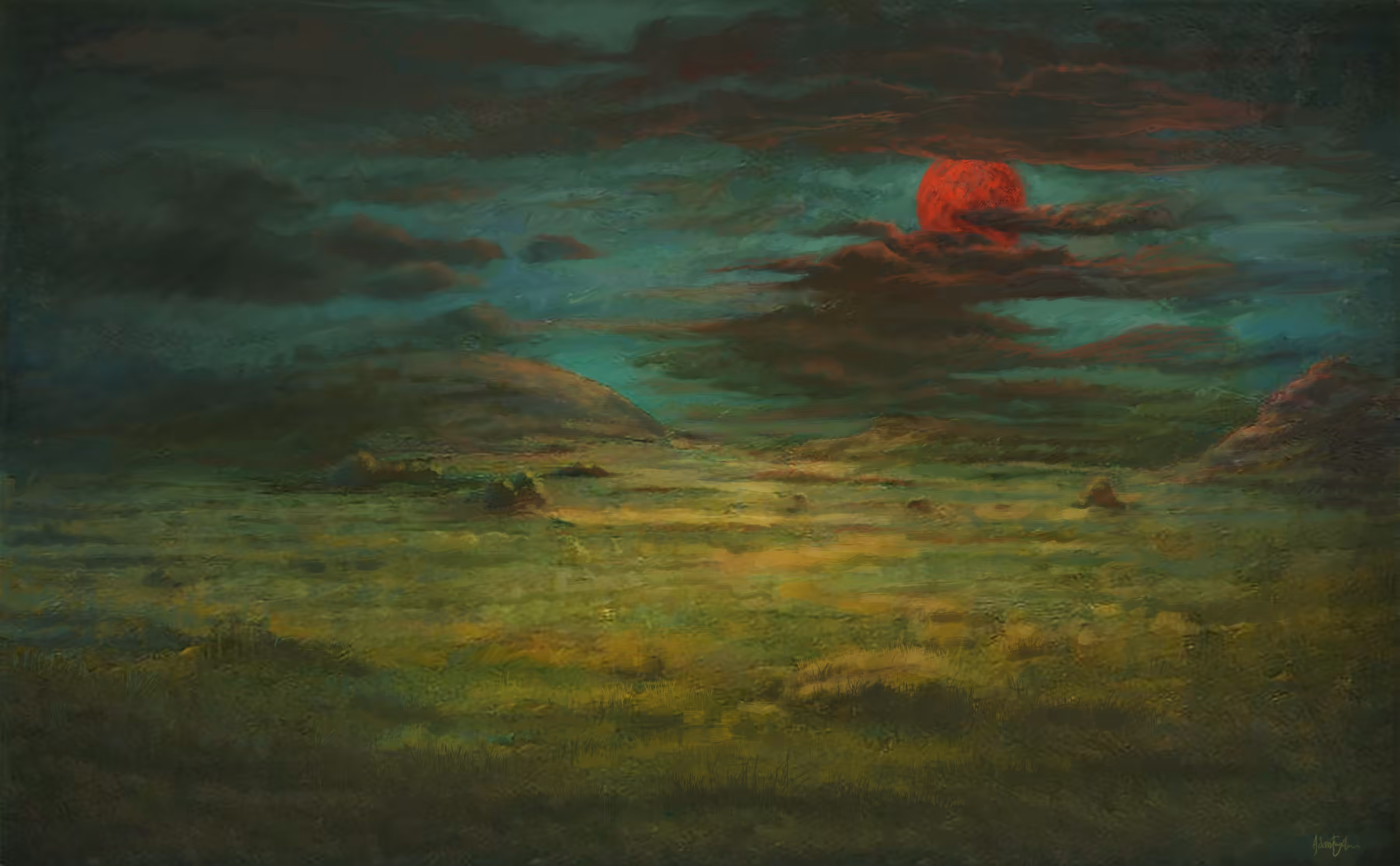 The Blood Red Moon