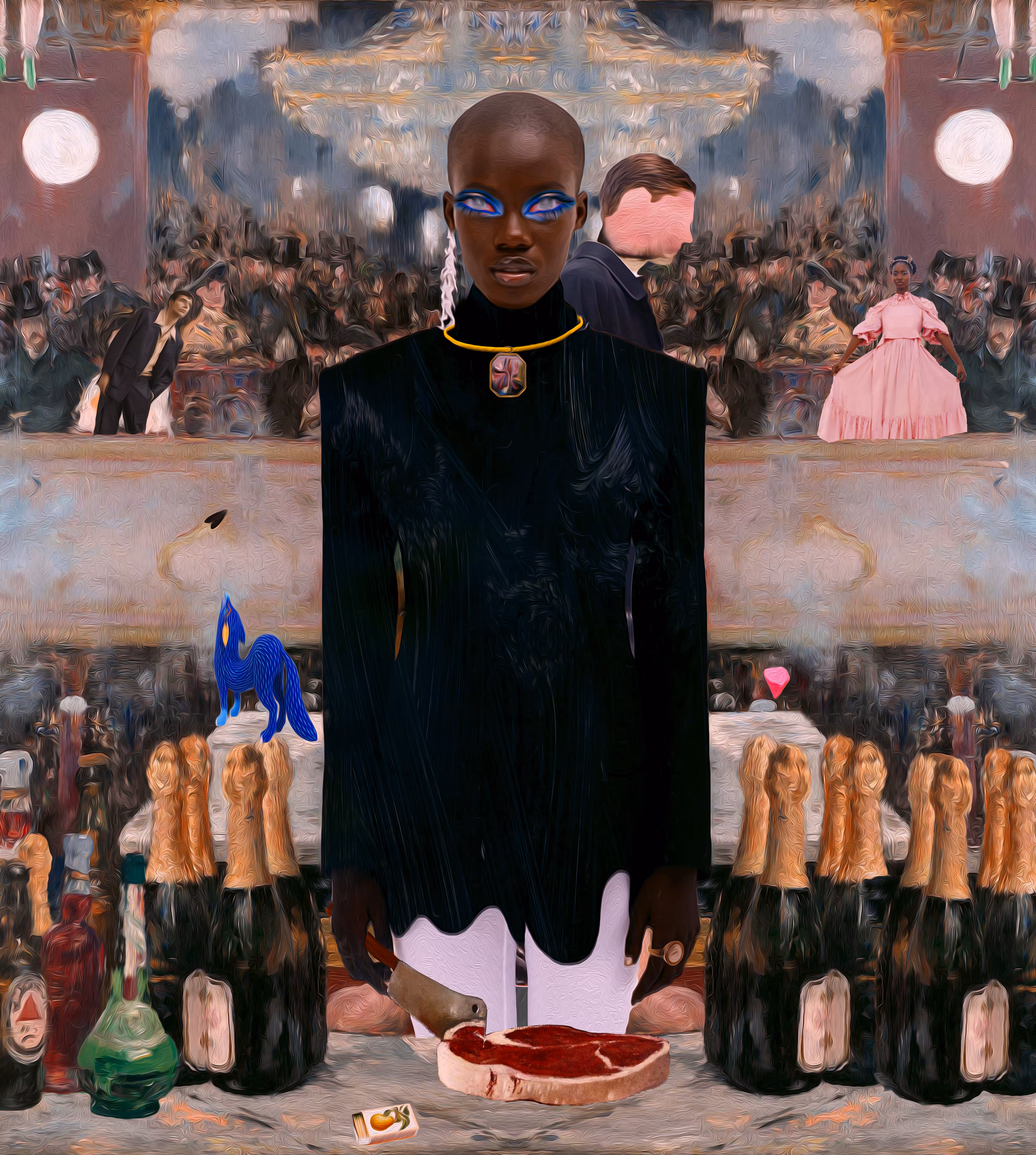 A fresh interpretation "of the bar at Folies Bergere"