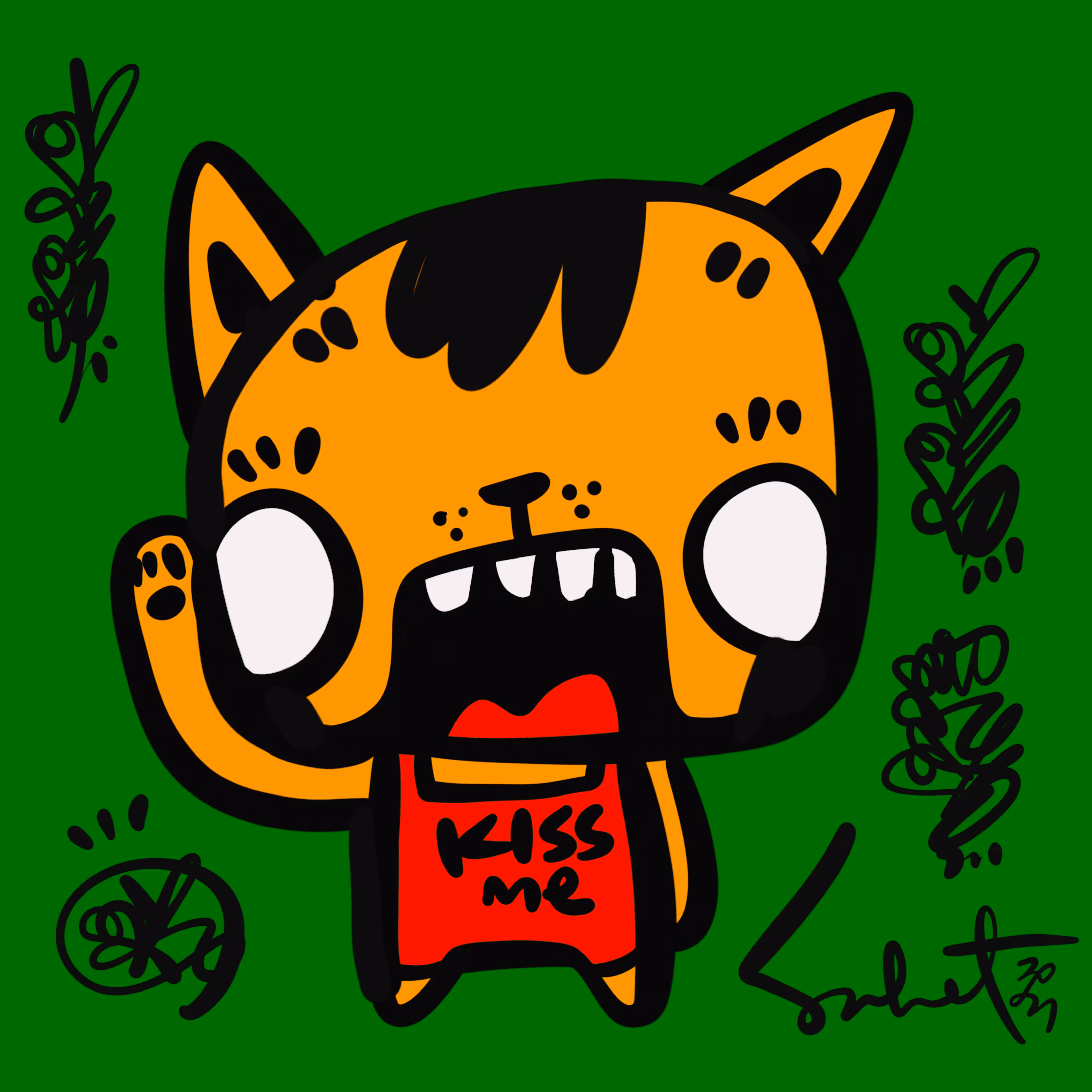 Ugly Kitties by Sabet #309