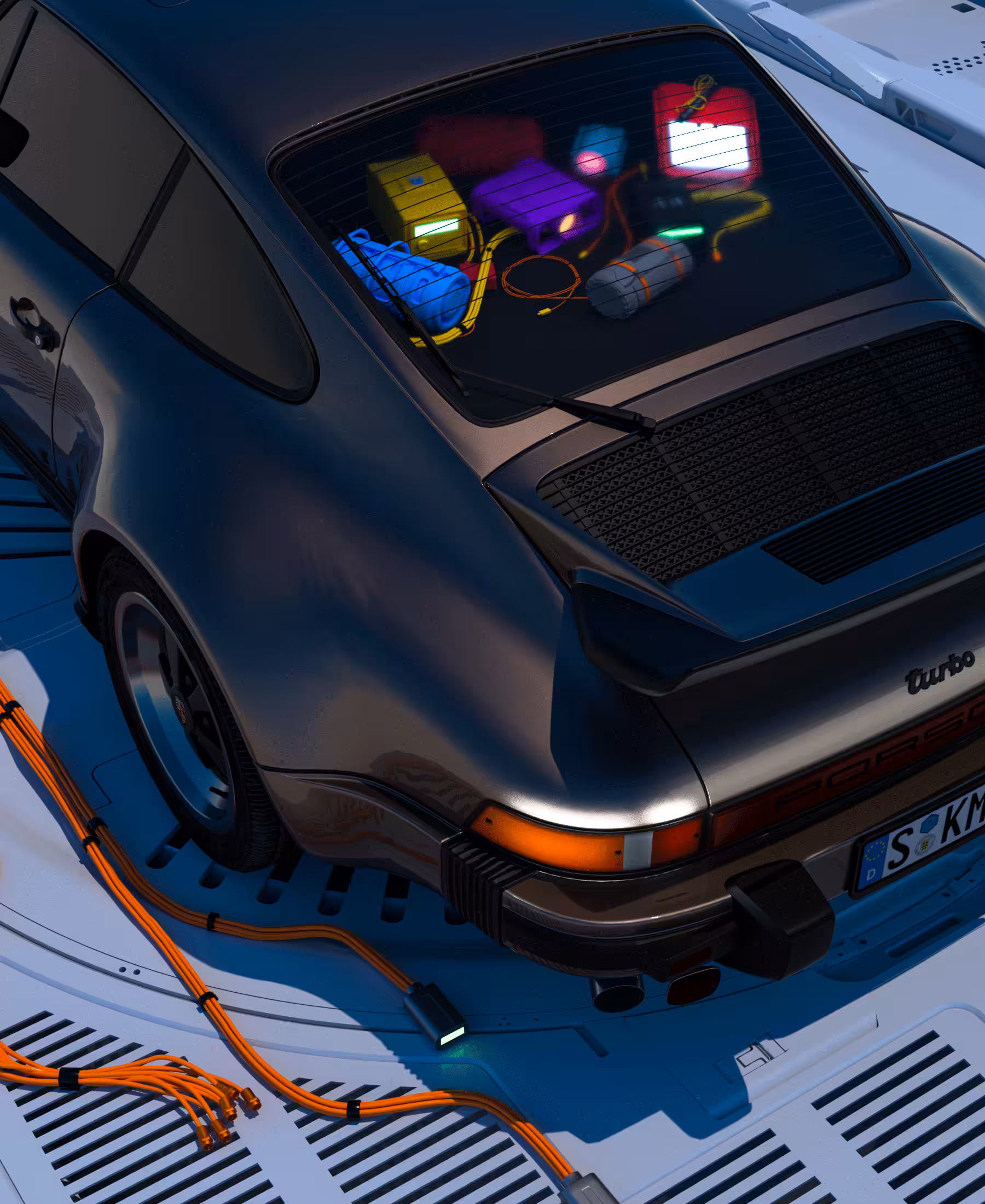 930 Turbo X Futuristic