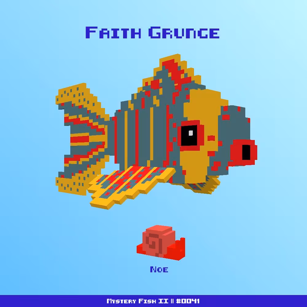 Faith Grunge :: Mystery Fish 0041/1000