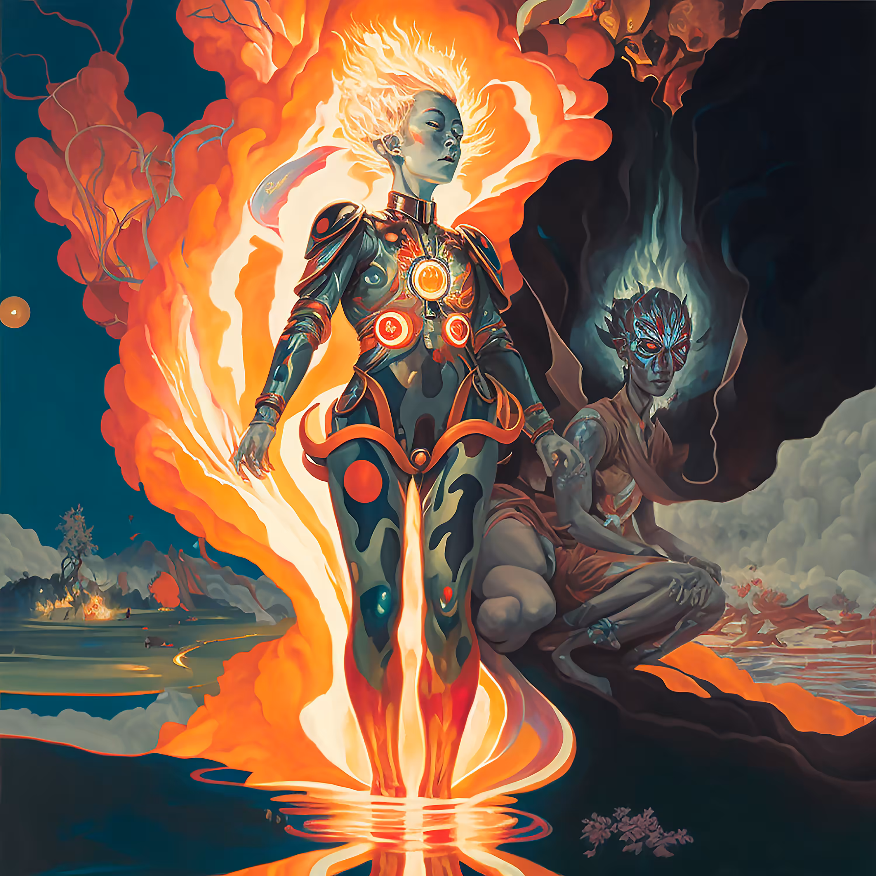 Female flame