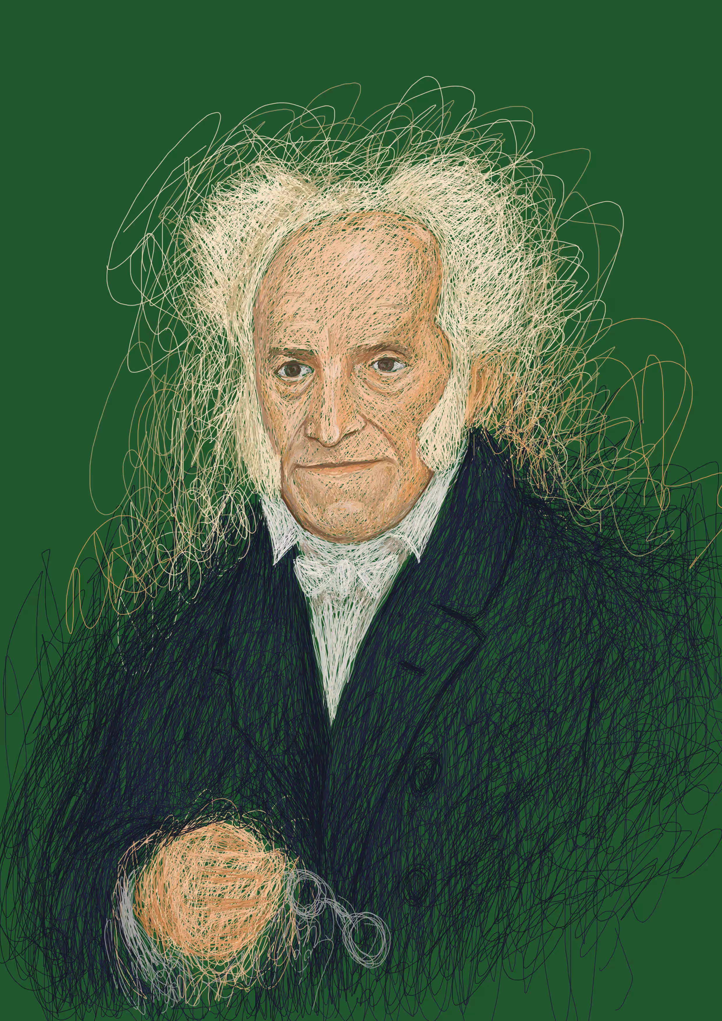 The magic of lines: Arthur Schopenhauer