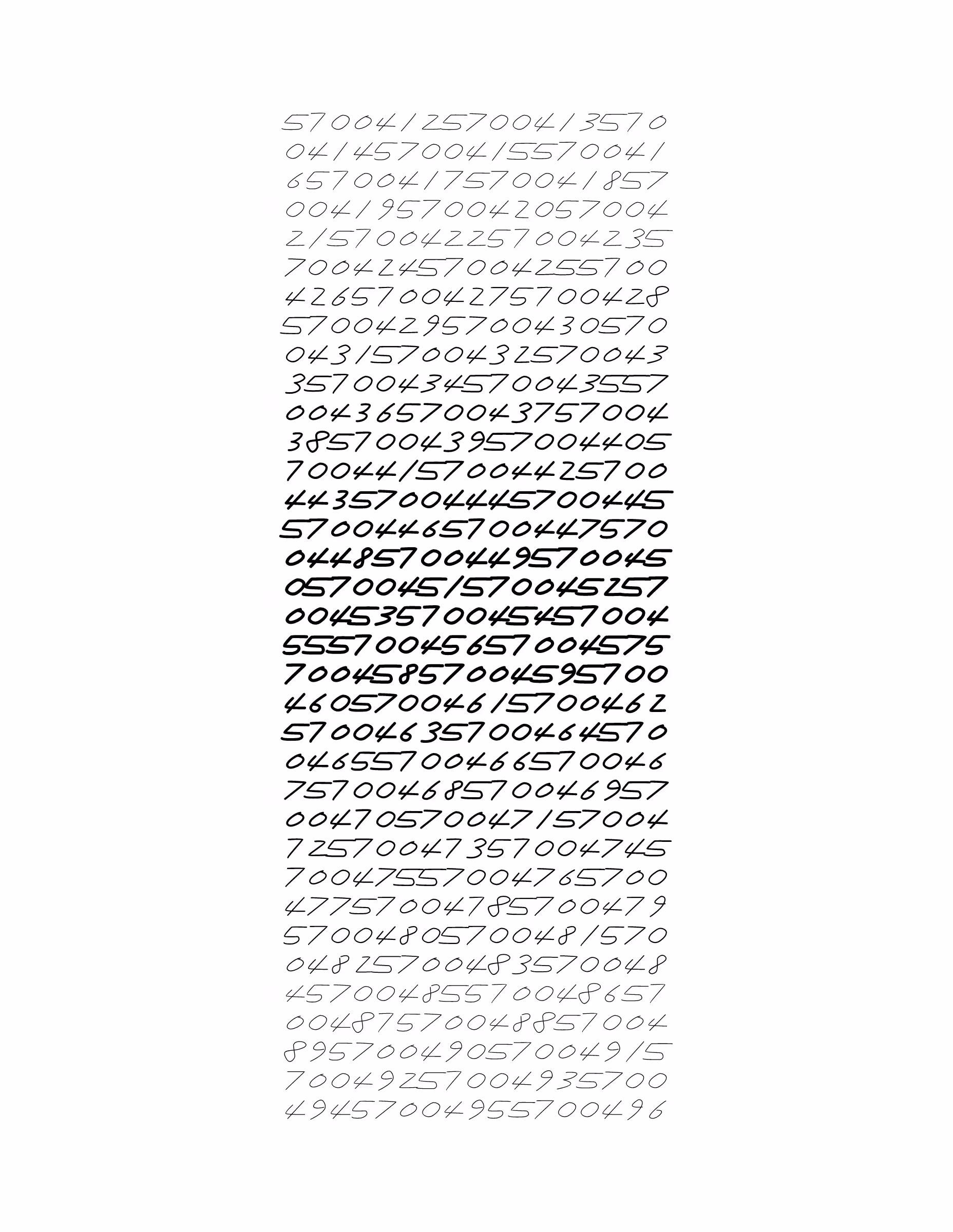 Endless (5,607,250 to Infinity) #303