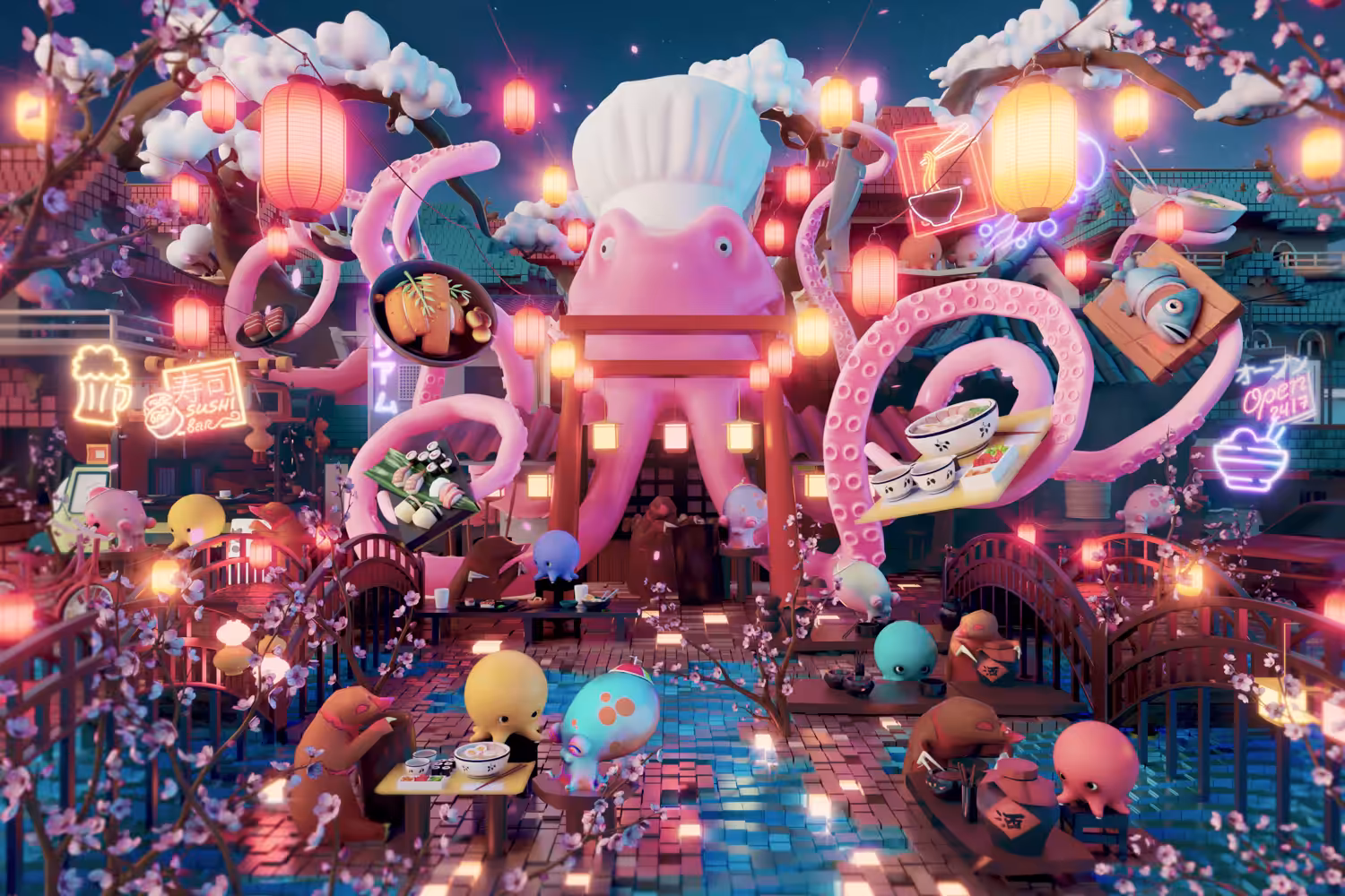 The Octopus Chef
