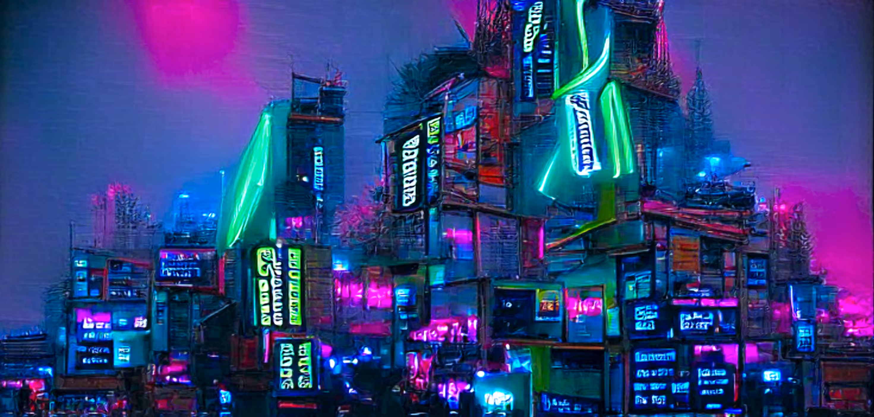 Neon anthill