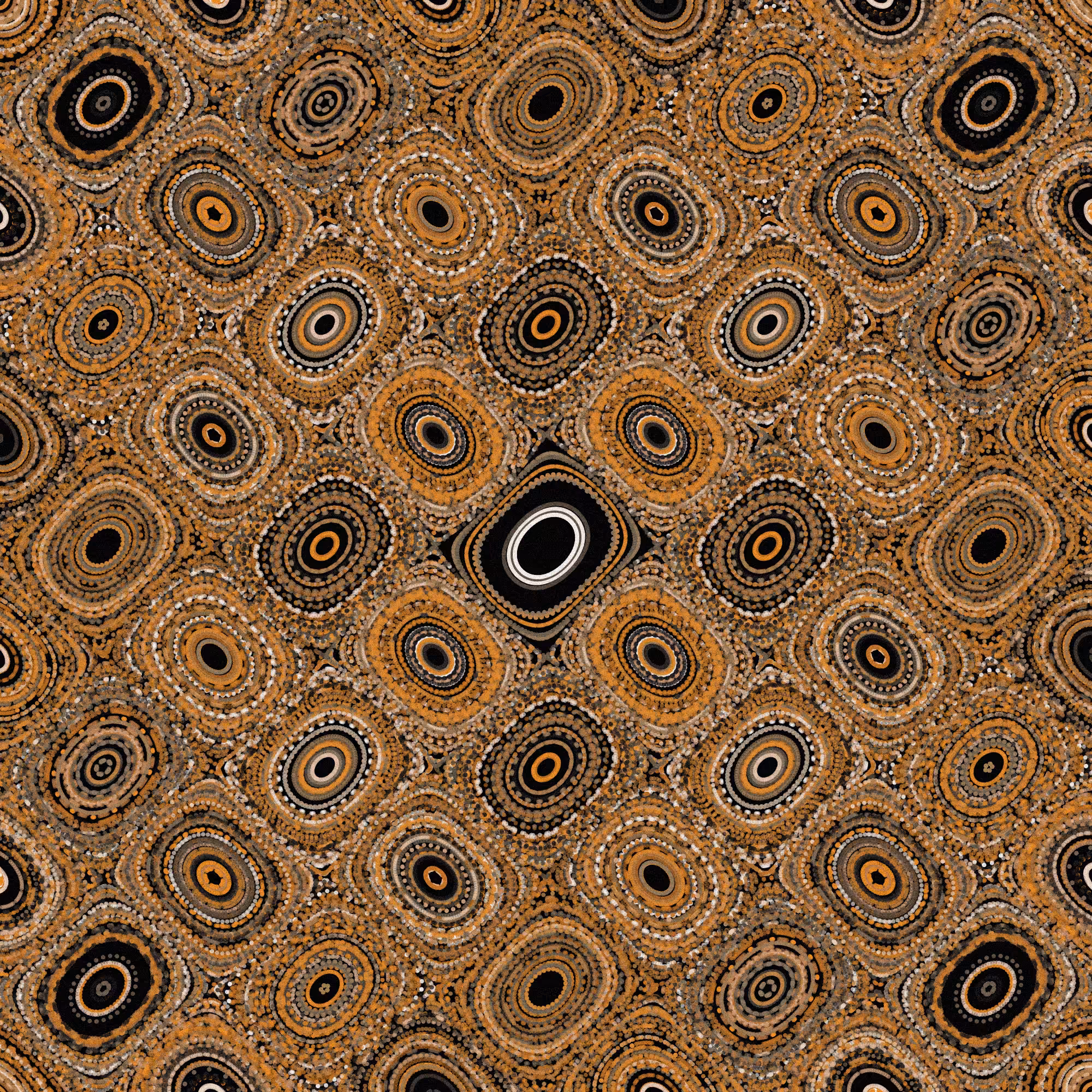 Hamiltonian Chaos Rug #25