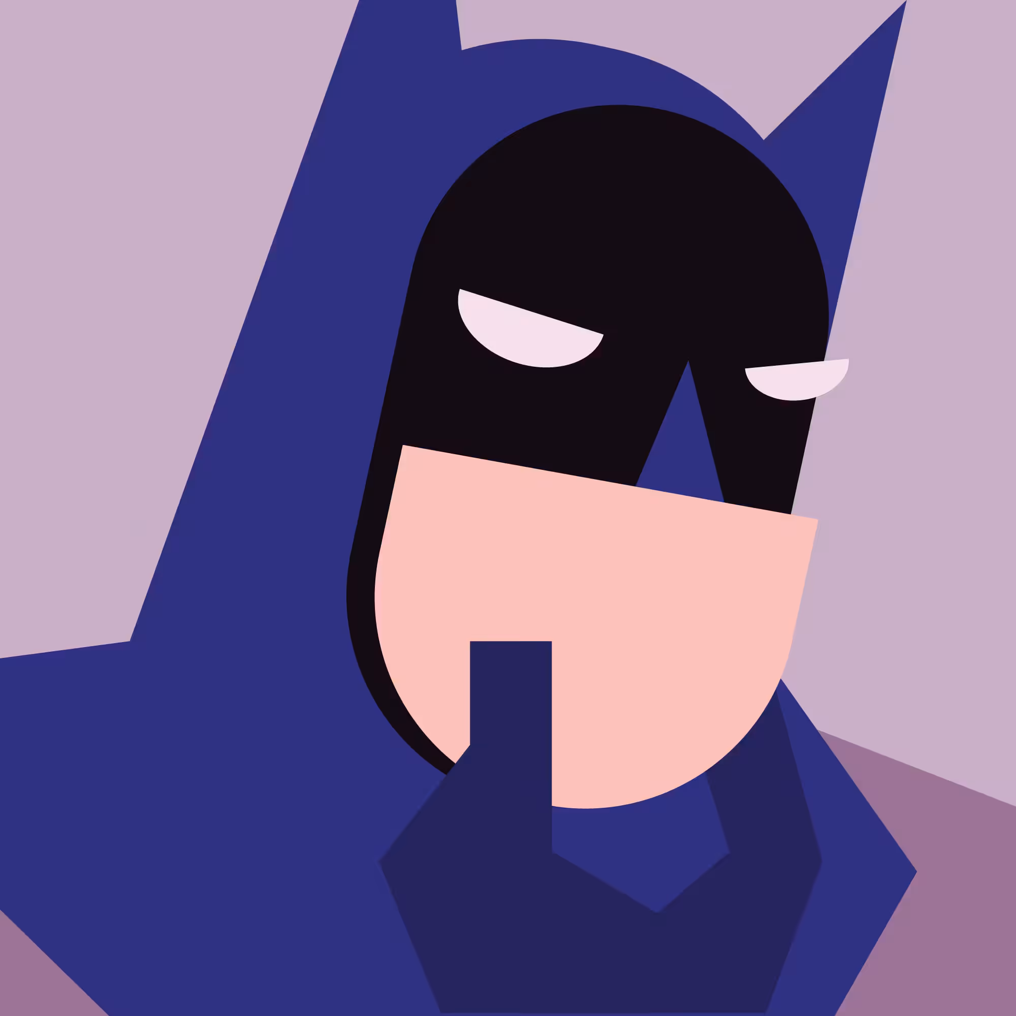 Batman Chin Rub