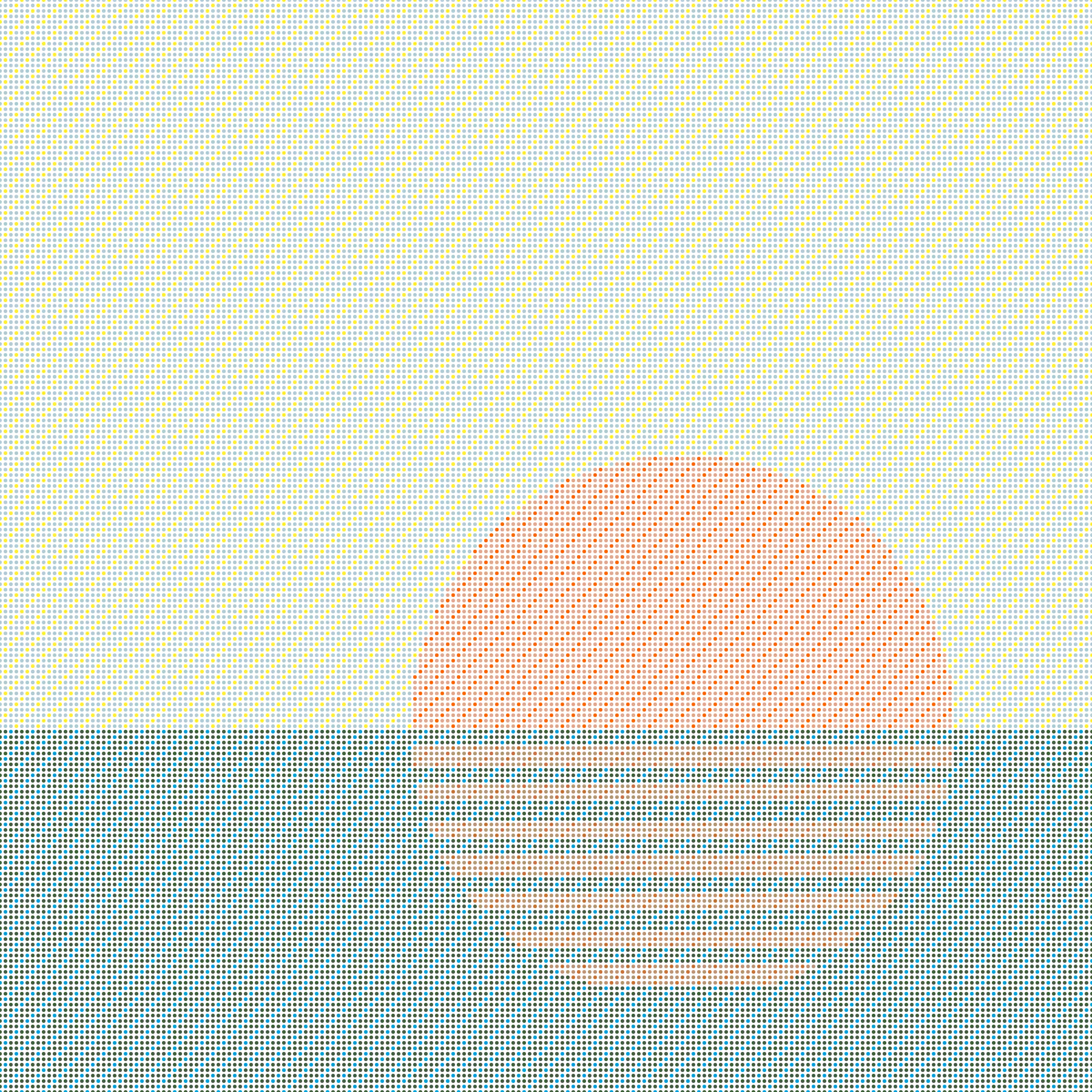 Stipple Sunsets #121