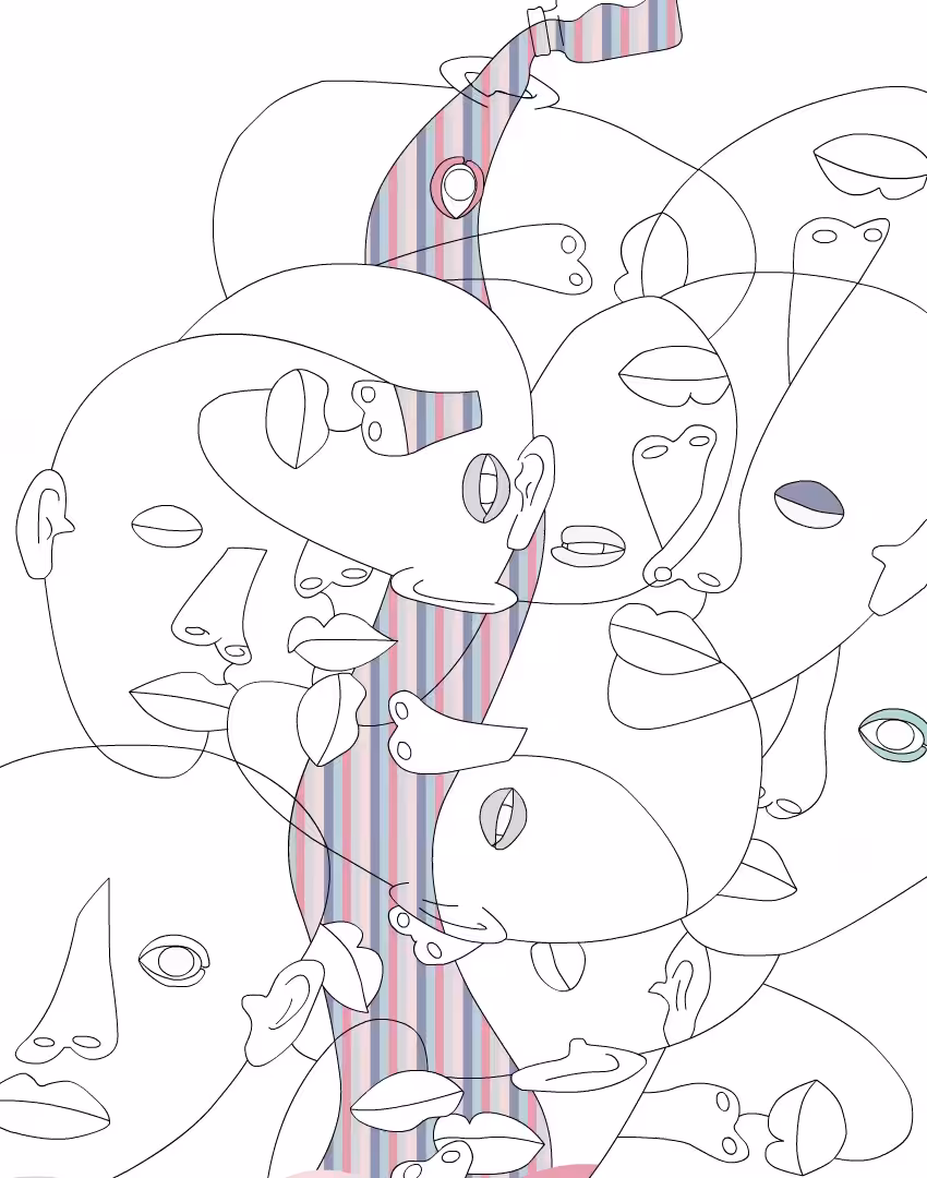 Edited faces 