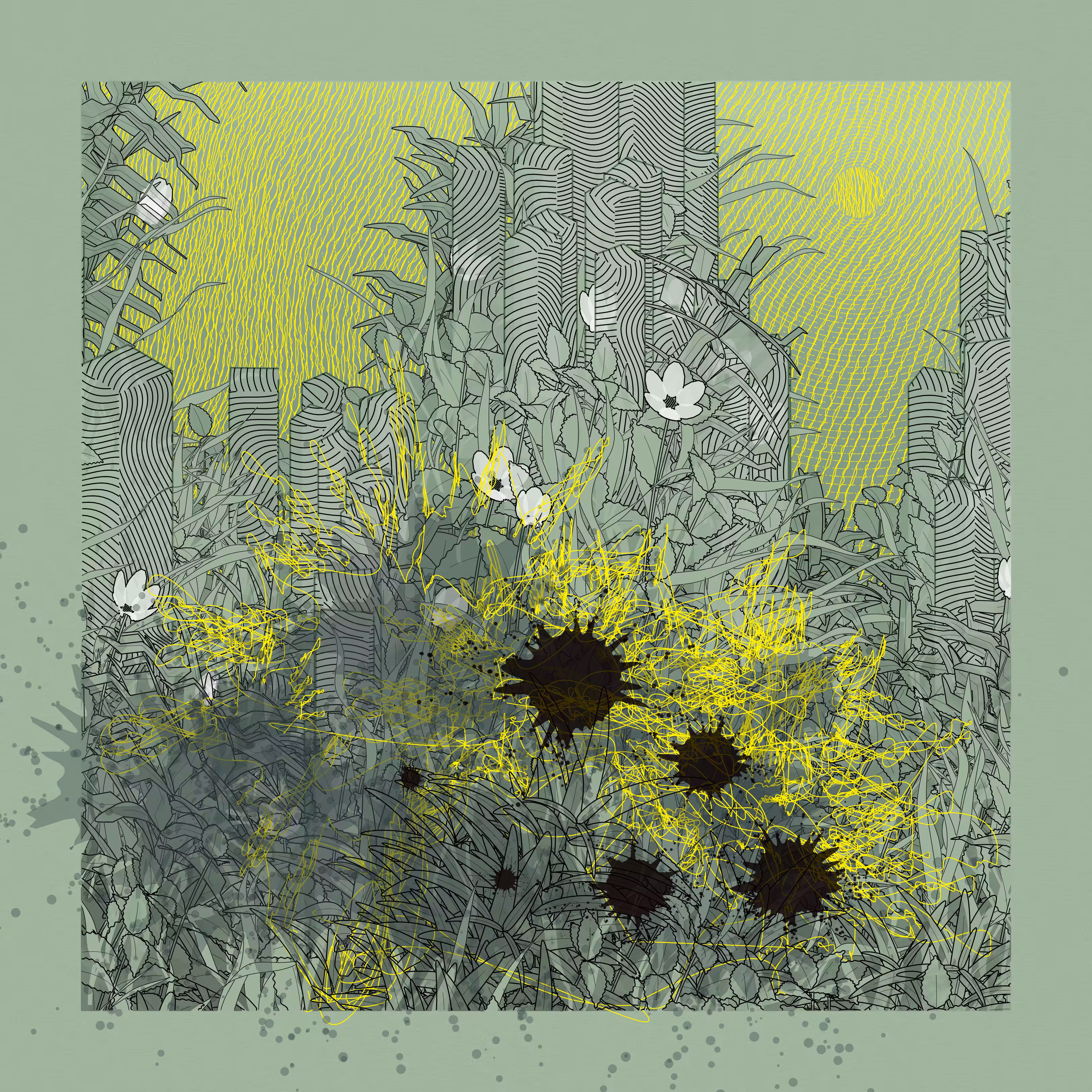 Landscape with Carbon Capture #9642
