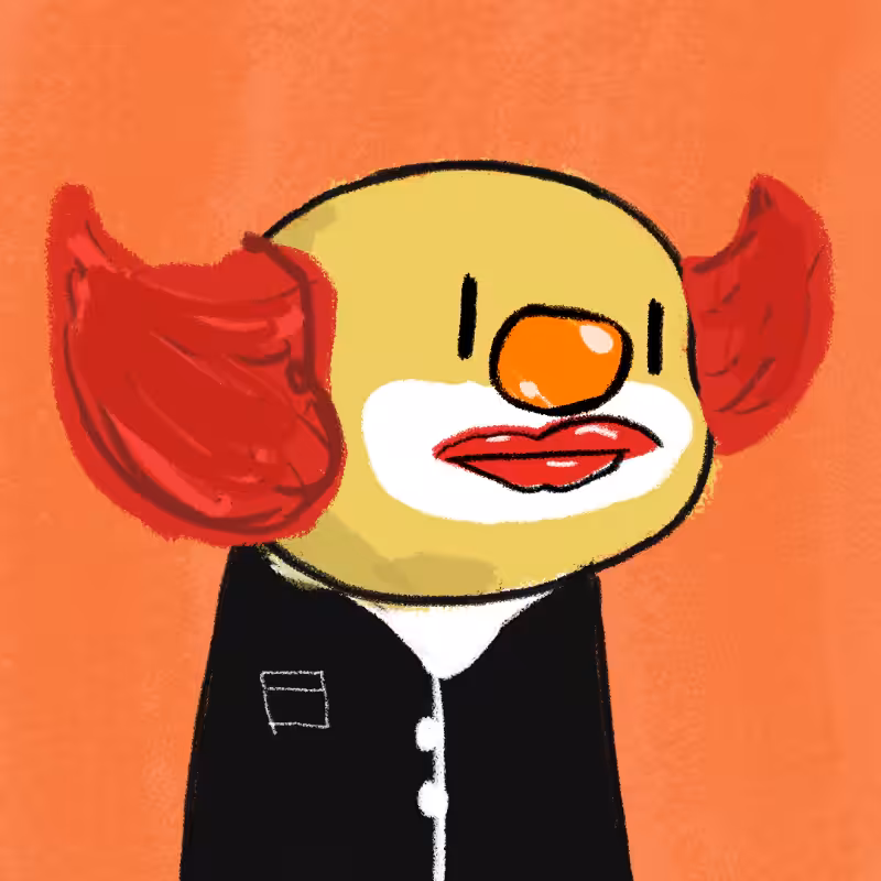 Peculiar clown #84