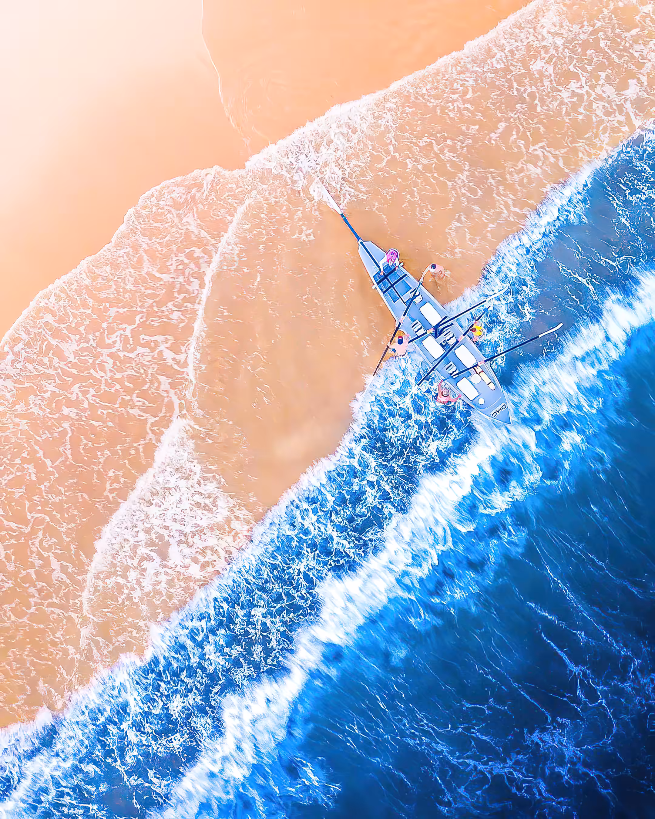 Up Above - Surfboat