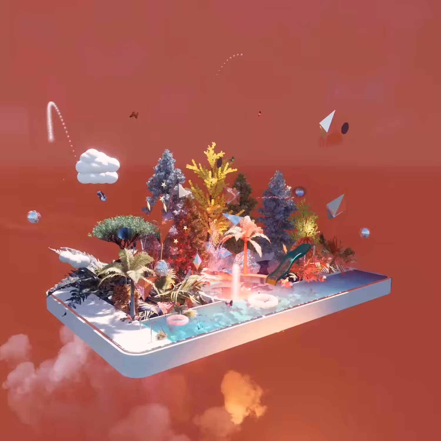 Pool Garden on your Phone